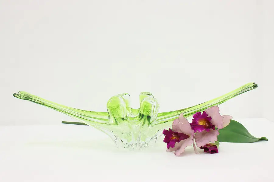Photo of Murano Venetian Italian Art Glass Centerpiece Sculpture 25"