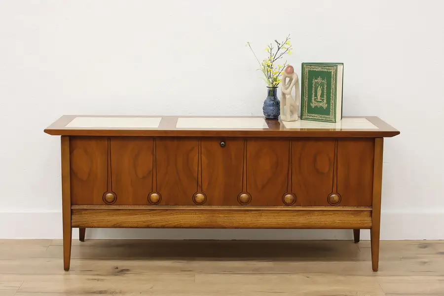 Photo of Midcentury Modern Vintage Cedar Chest Console Table Lane