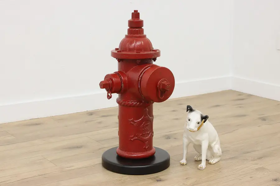 Photo of Victorian Antique Cast Iron Salvage Fire Hydrant Eddy Valve