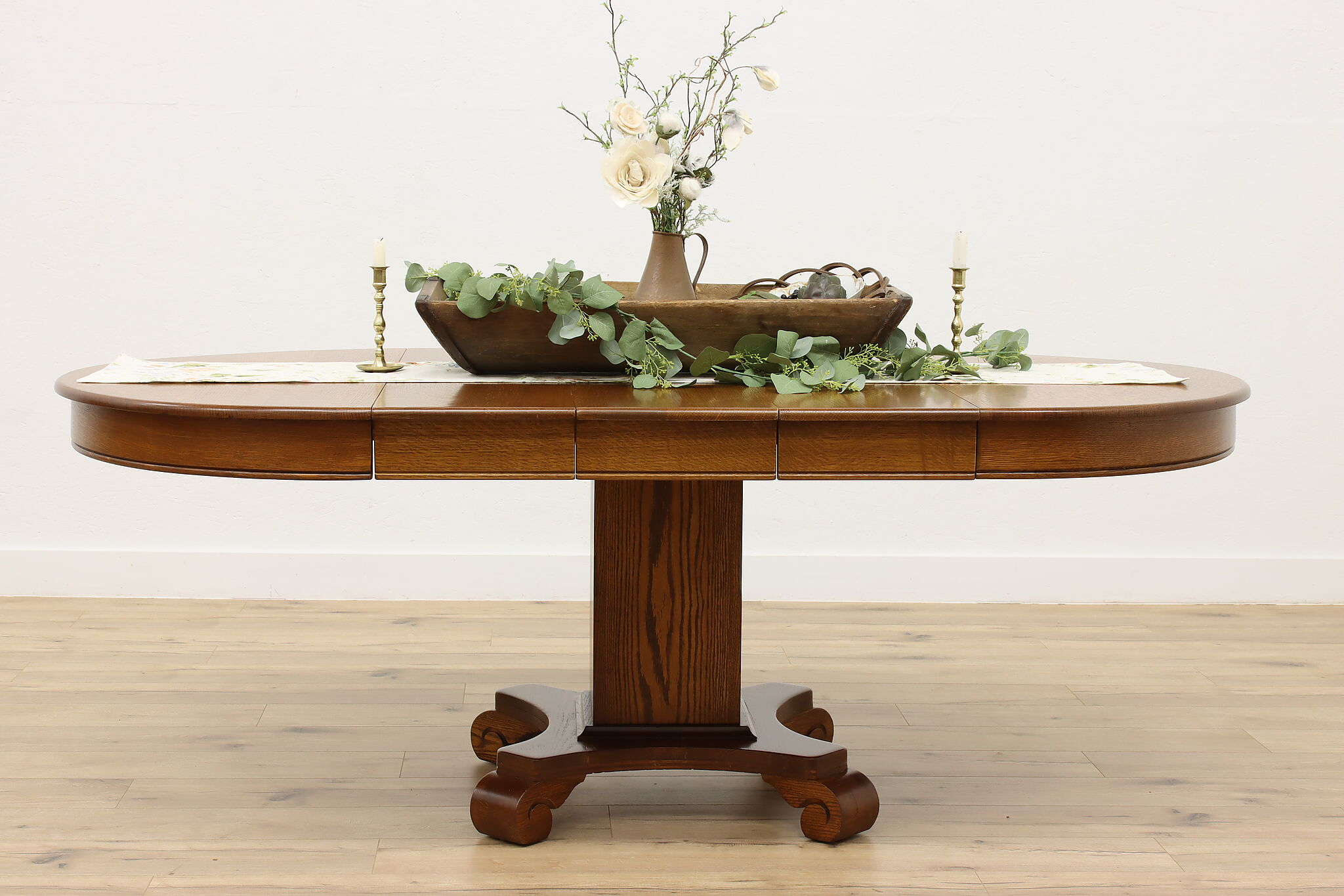 Oak style sales dining table