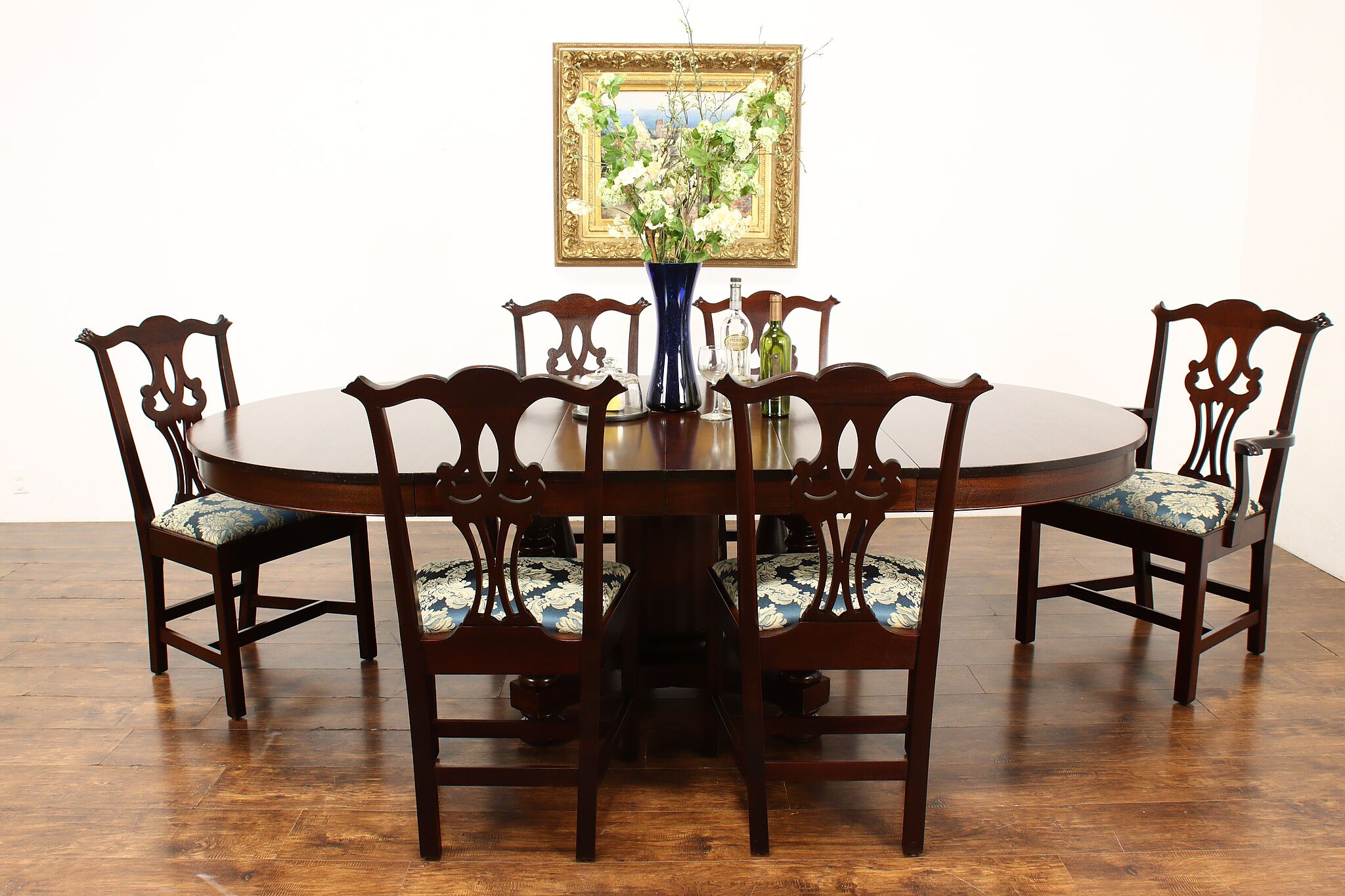 mahogany dining room