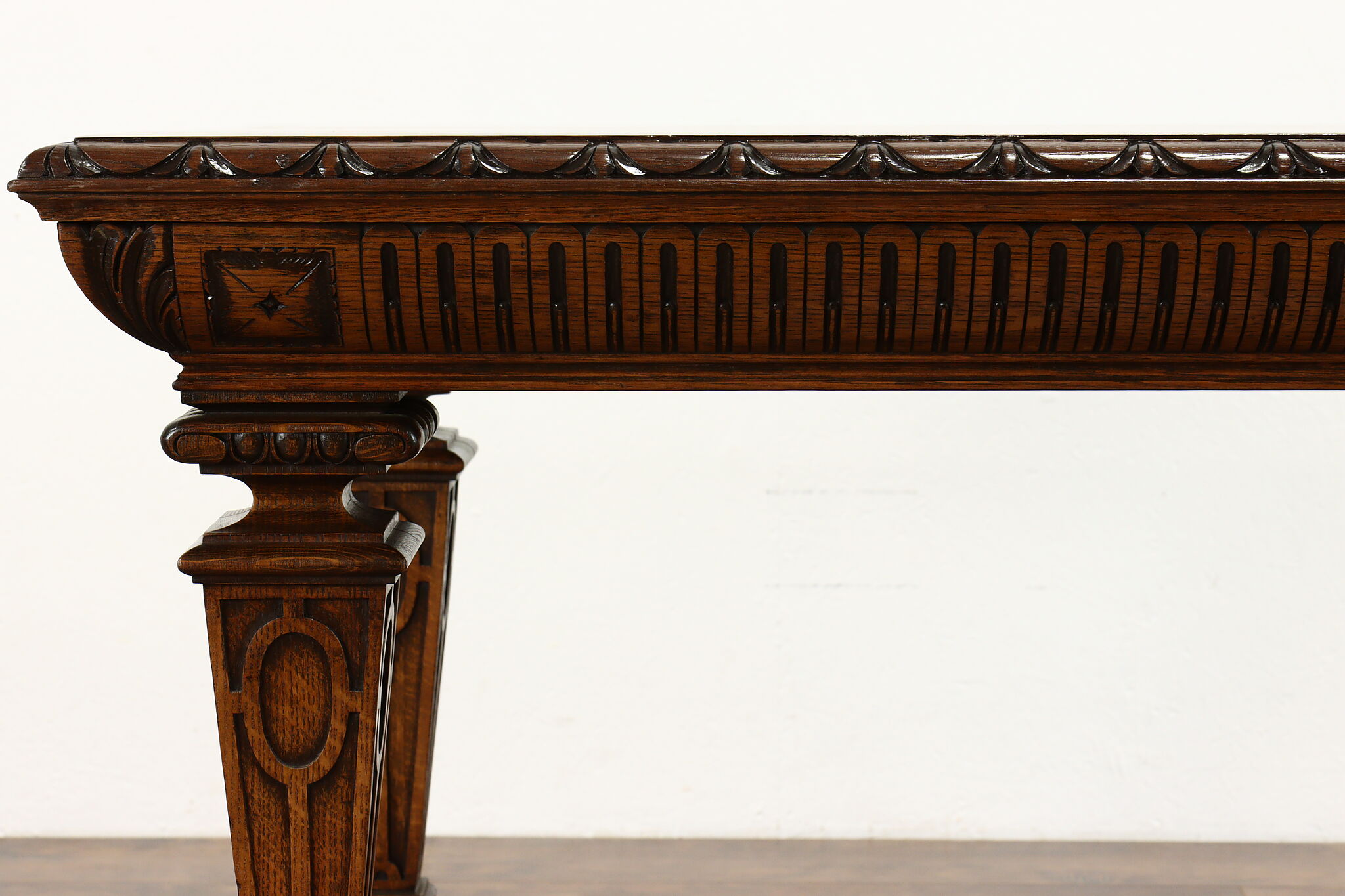 Details about   Museum quality  French Antique Renaissance  Carved Oak Sofa Bench 