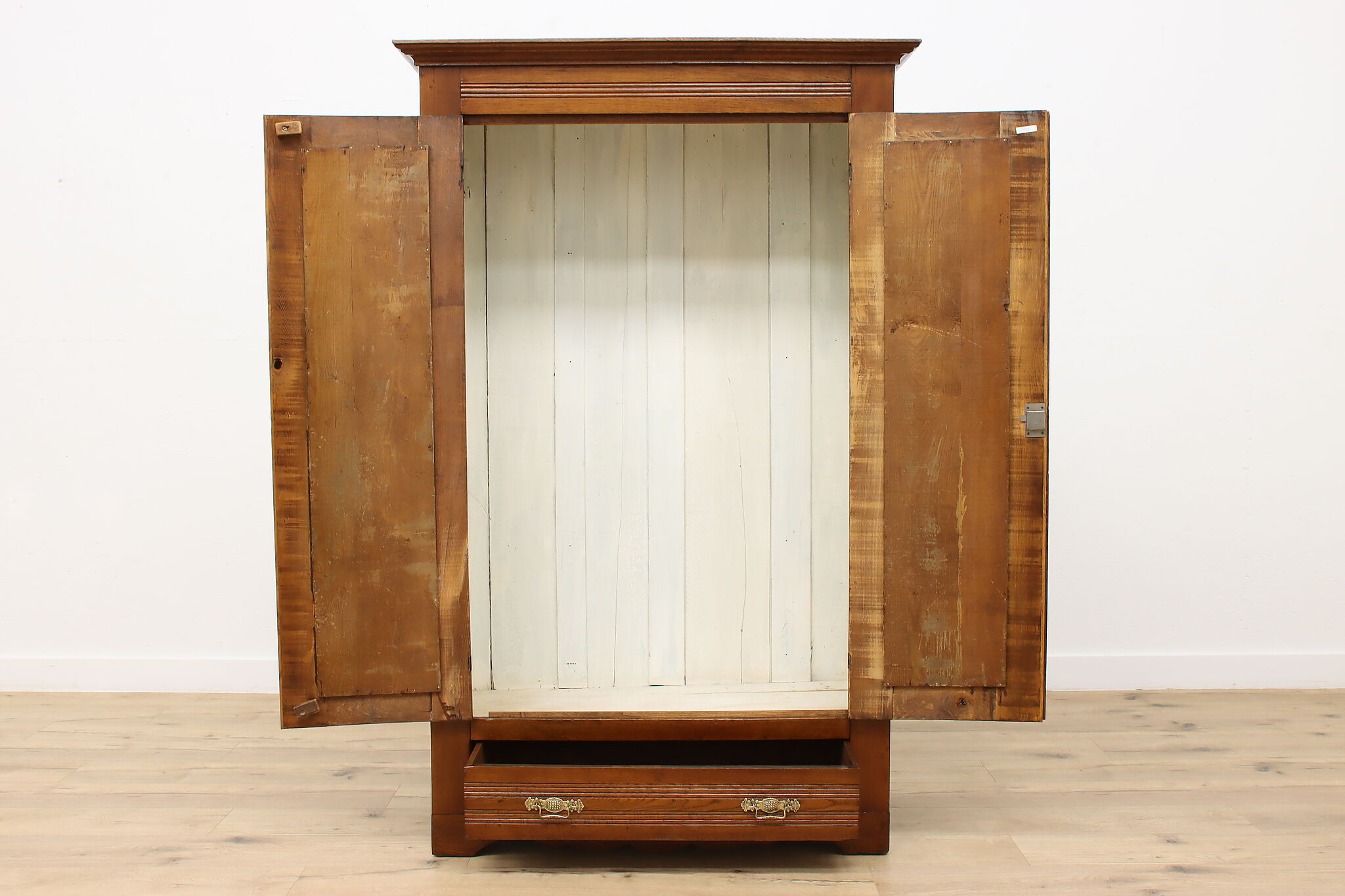 Rustic Country Wardrobe Farmhouse Antique Ash Rustic Country Wardrobe Closet Armoire