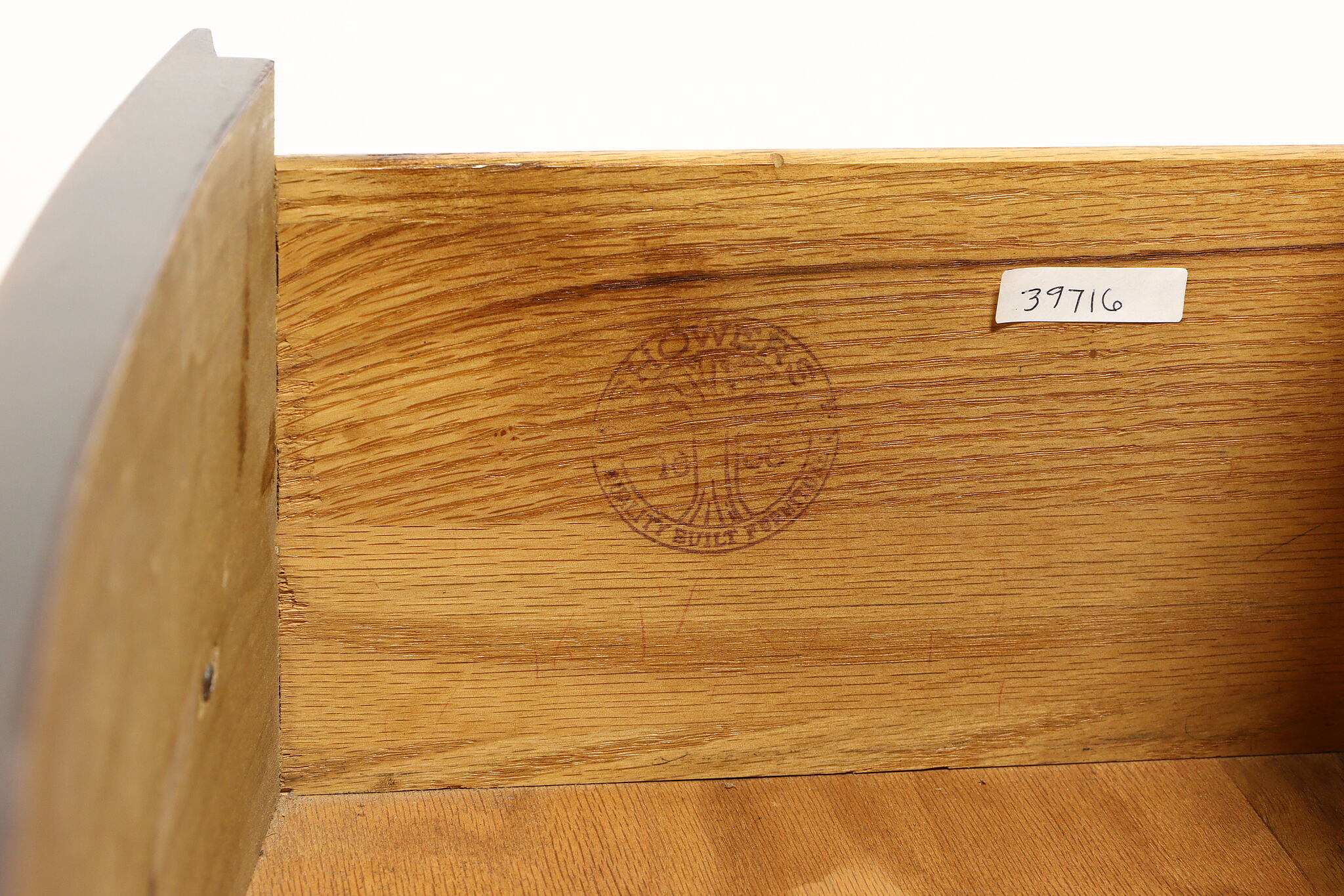 Midcentury Modern Vintage 5 Drawer Tall Chest or Dresser, Showers Bros