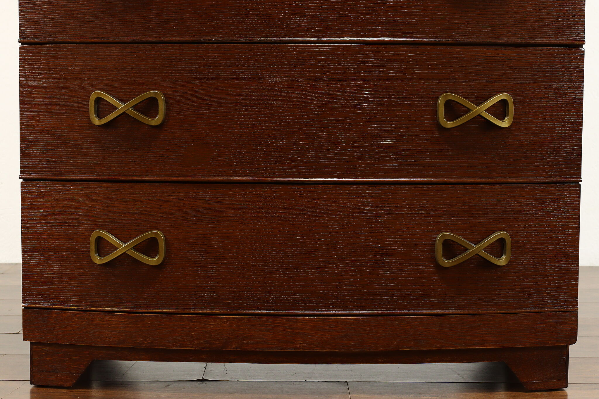 Midcentury Modern Vintage 5 Drawer Tall Chest or Dresser, Showers Bros