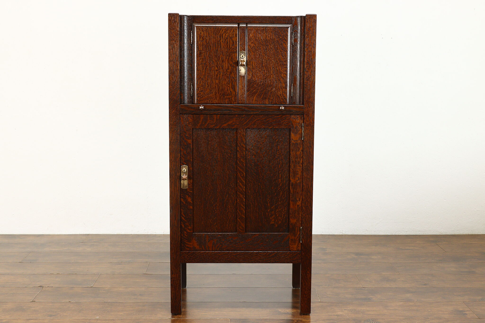 Mission style bar cabinet online
