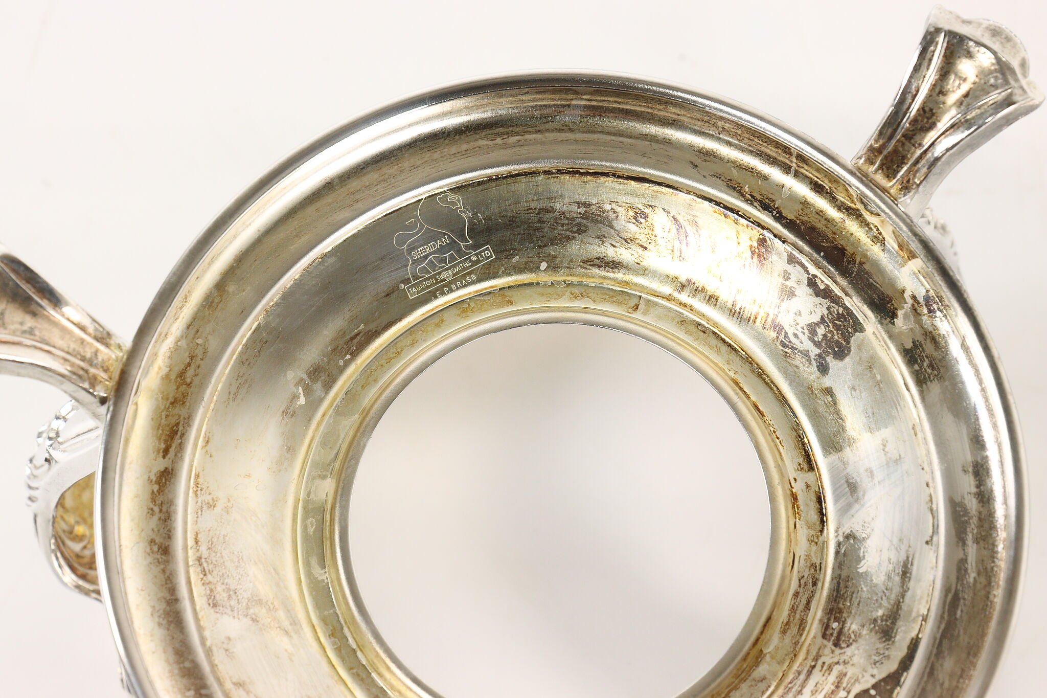 Silverplate Vintage Chafing Dish, Liner & Burner, Sheridan by Taunton