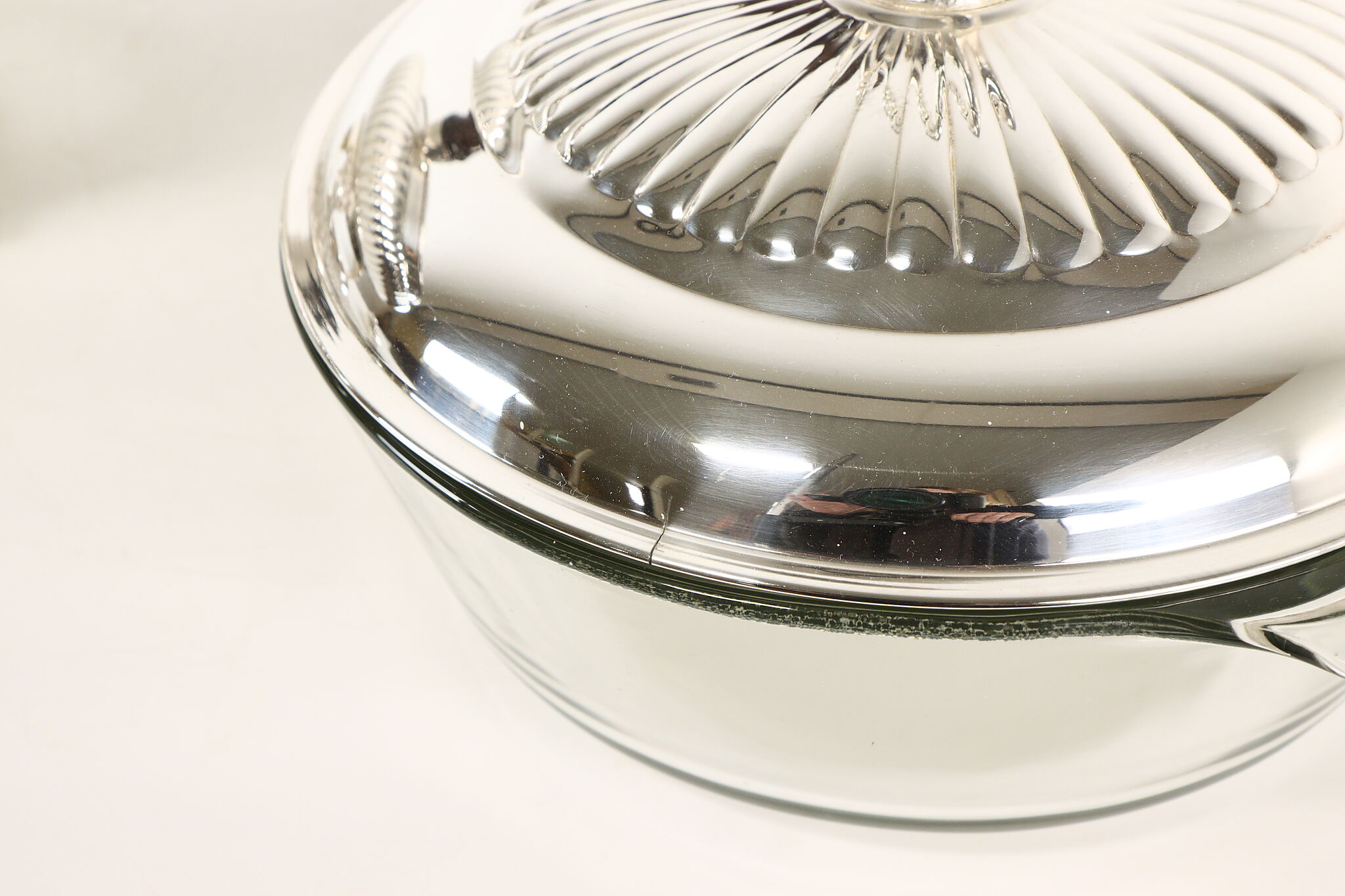 Silverplate Vintage Chafing Dish, Liner & Burner, Sheridan by Taunton