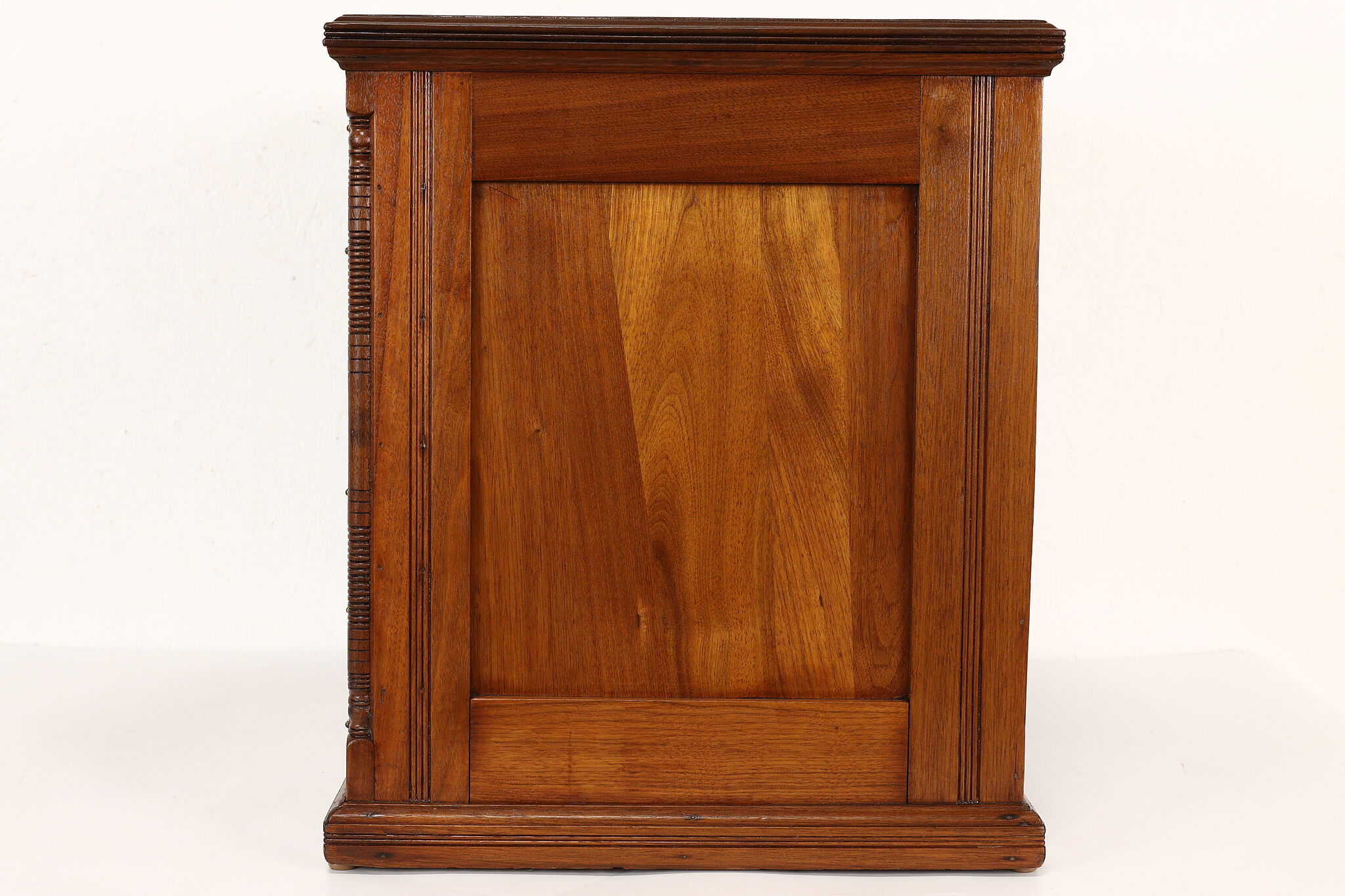 Victorian Antique Walnut 5 Drawer Spool Cabinet Jewelry, Collector Chest