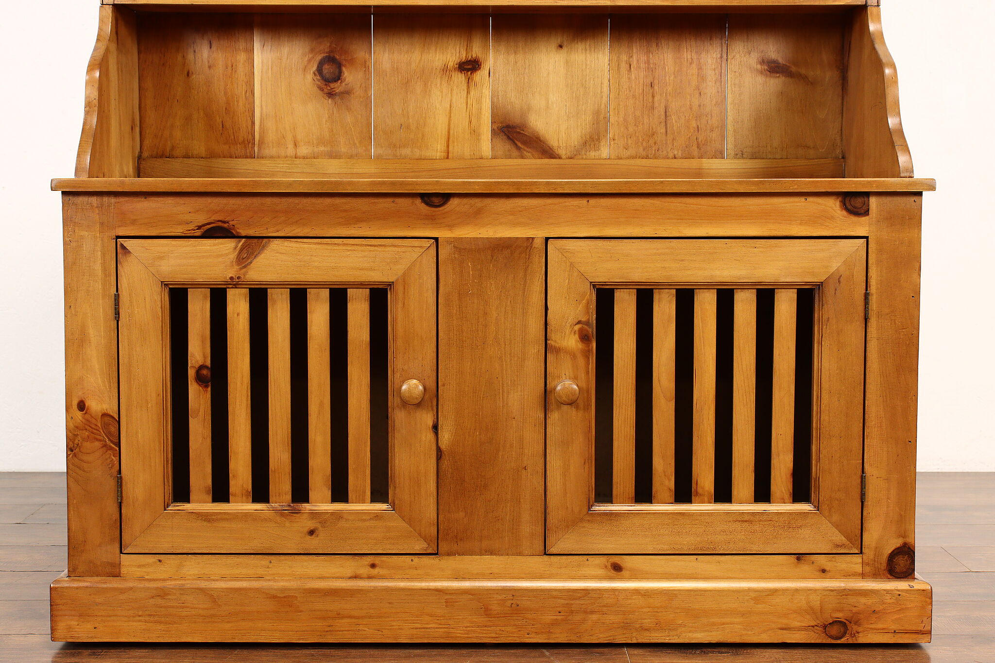 Pewter metal farmhouse cabinet deals