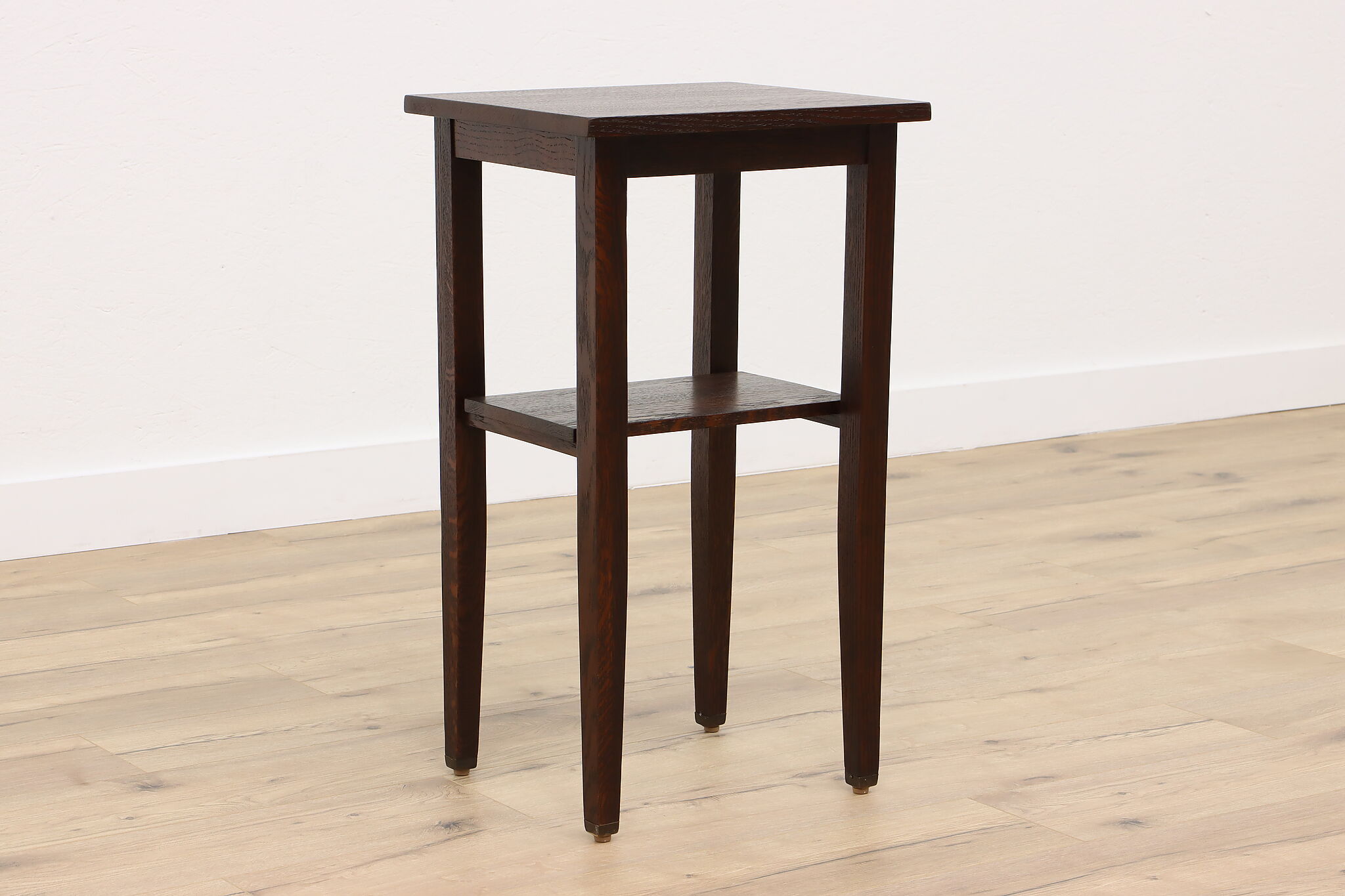 Arts Crafts Mission Oak Antique Nightstand End or Lamp Table