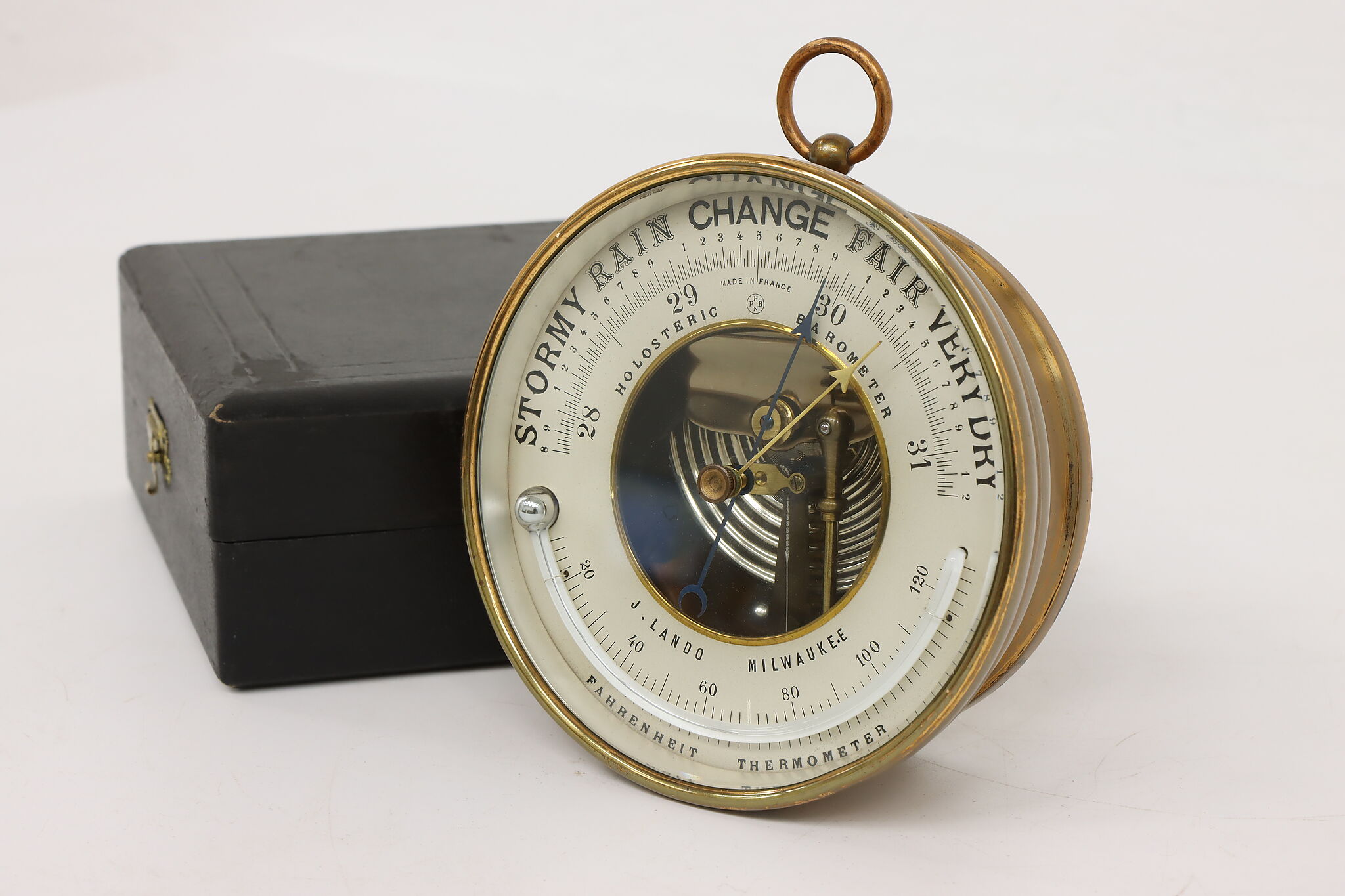Sold at Auction: FRENCH BAROSTAR BAROMETER THERMOMETER HYGROMETER