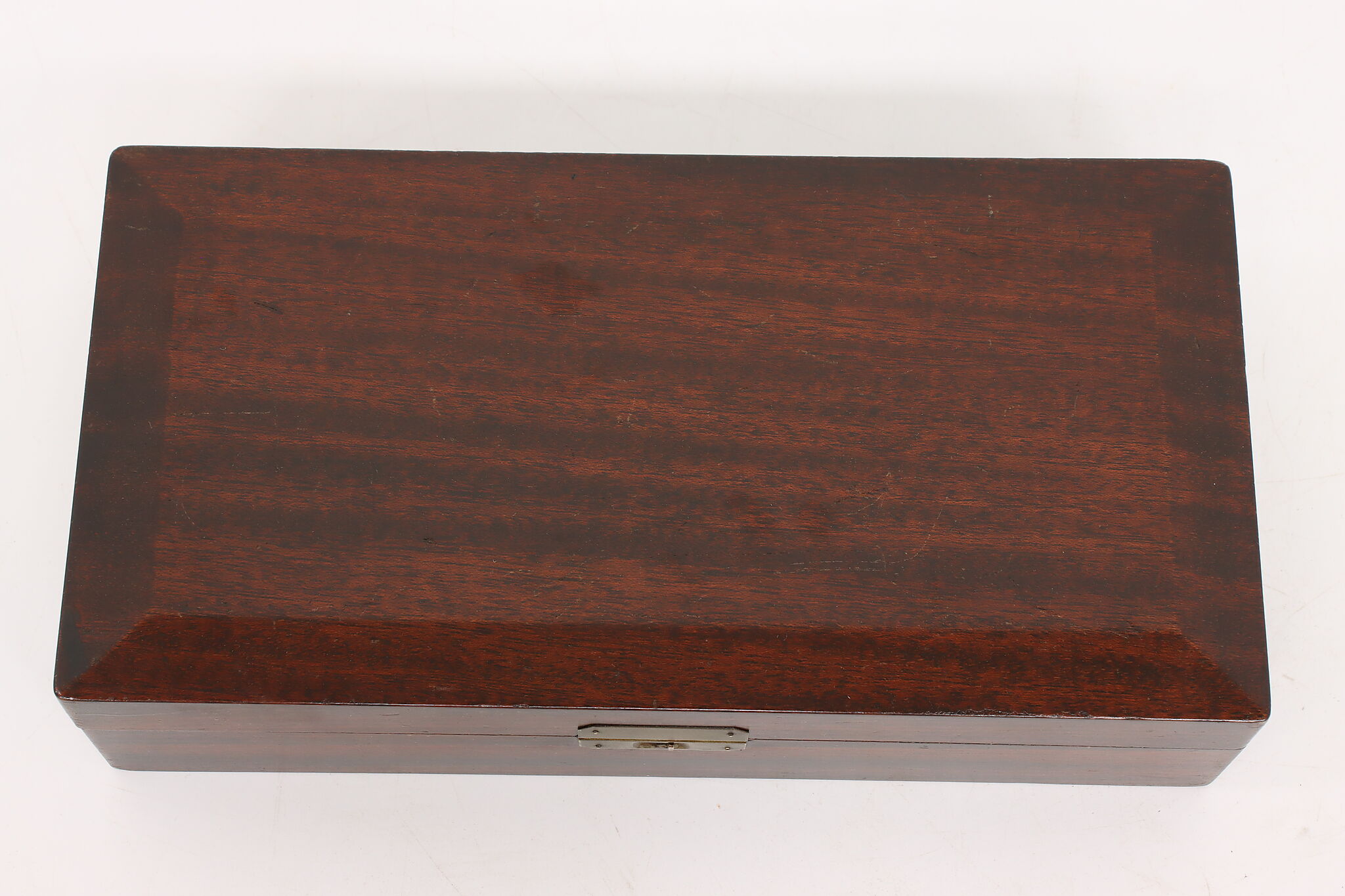 Optometrist Tool Box Vintage Eye Test Kit with Mahogany Box