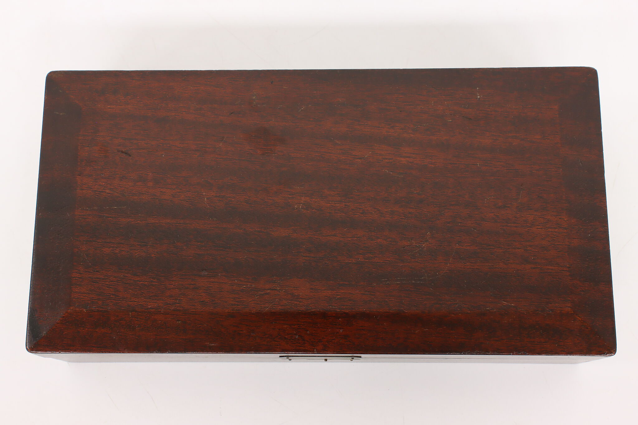 Optometrist Tool Box Vintage Eye Test Kit with Mahogany Box