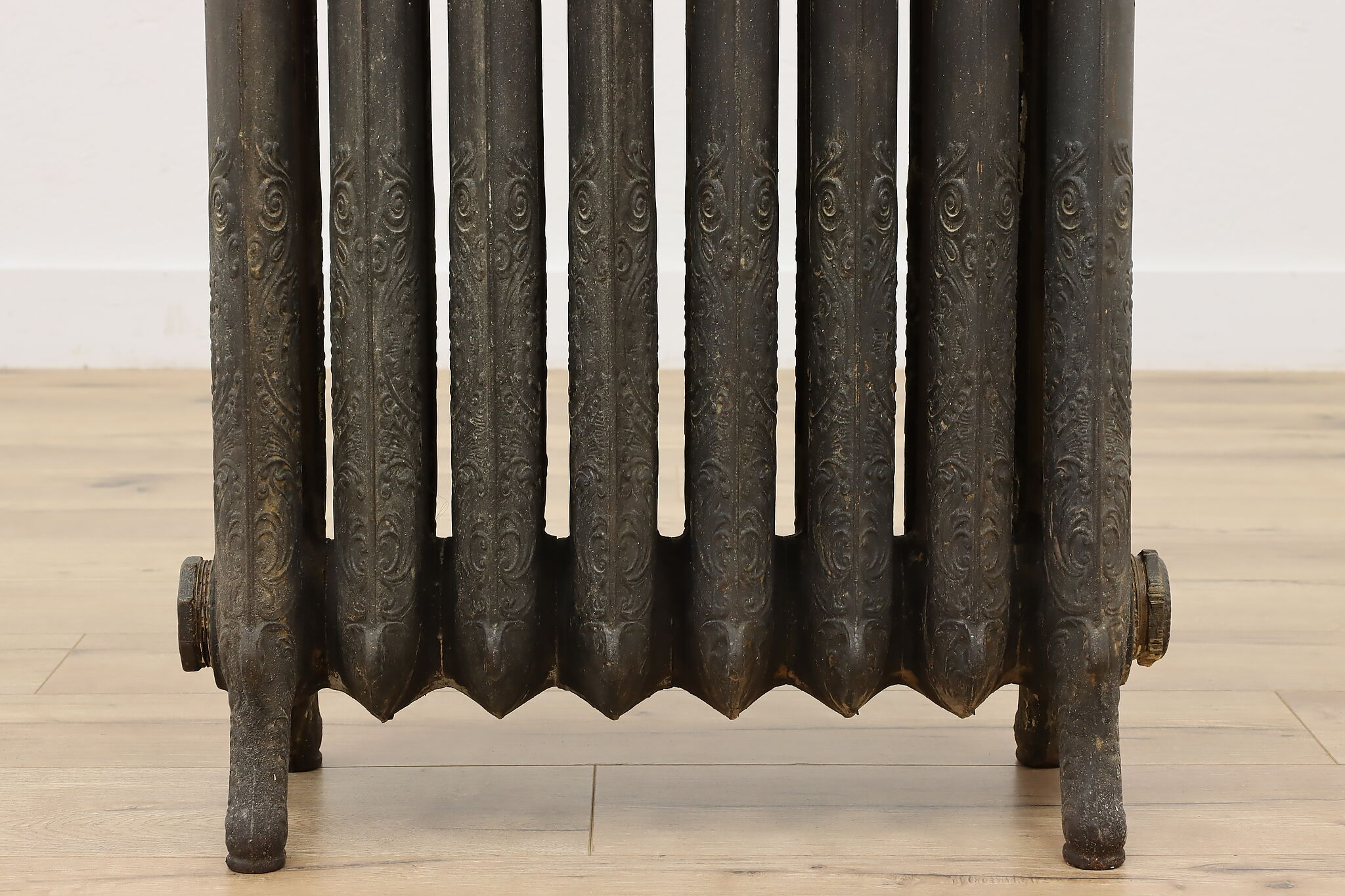 Victorian Antique Cast Iron Salvage Radiator, American