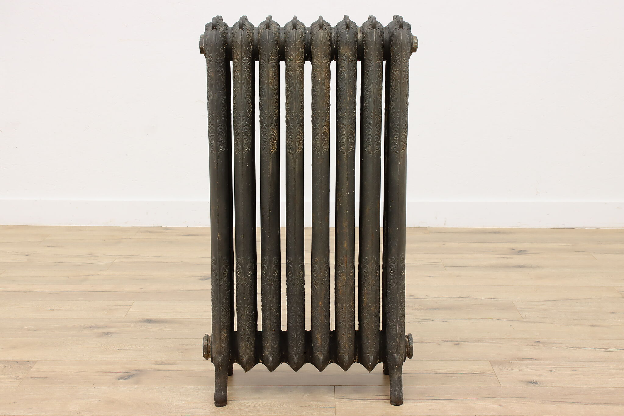 Victorian Antique Cast Iron Salvage Radiator, American