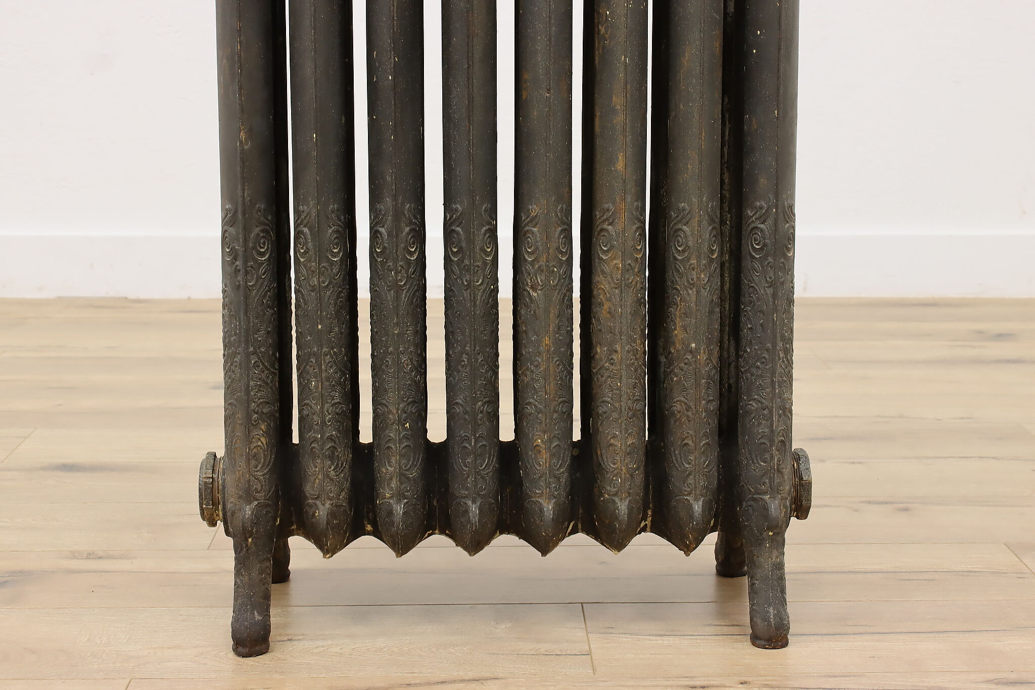 Victorian Antique Cast Iron Salvage Radiator, American