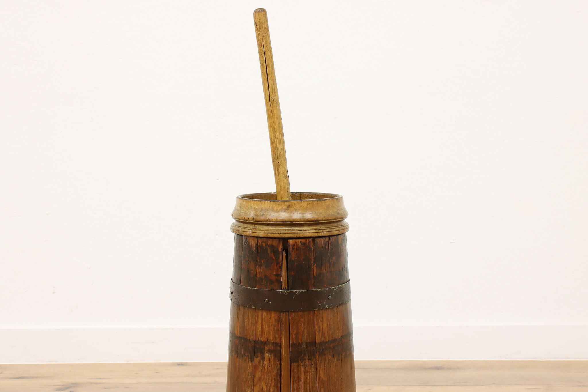 Butter Churn, Number 4 Butter Churn, Antique Butter Churn, Rustic