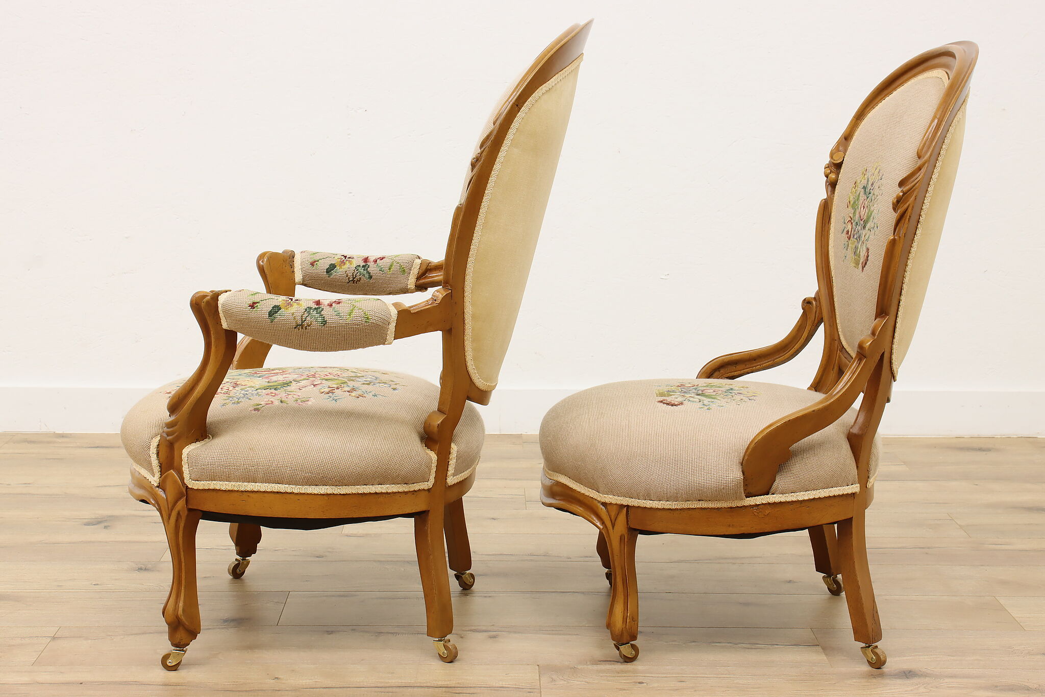 Antique walnut chairs clearance