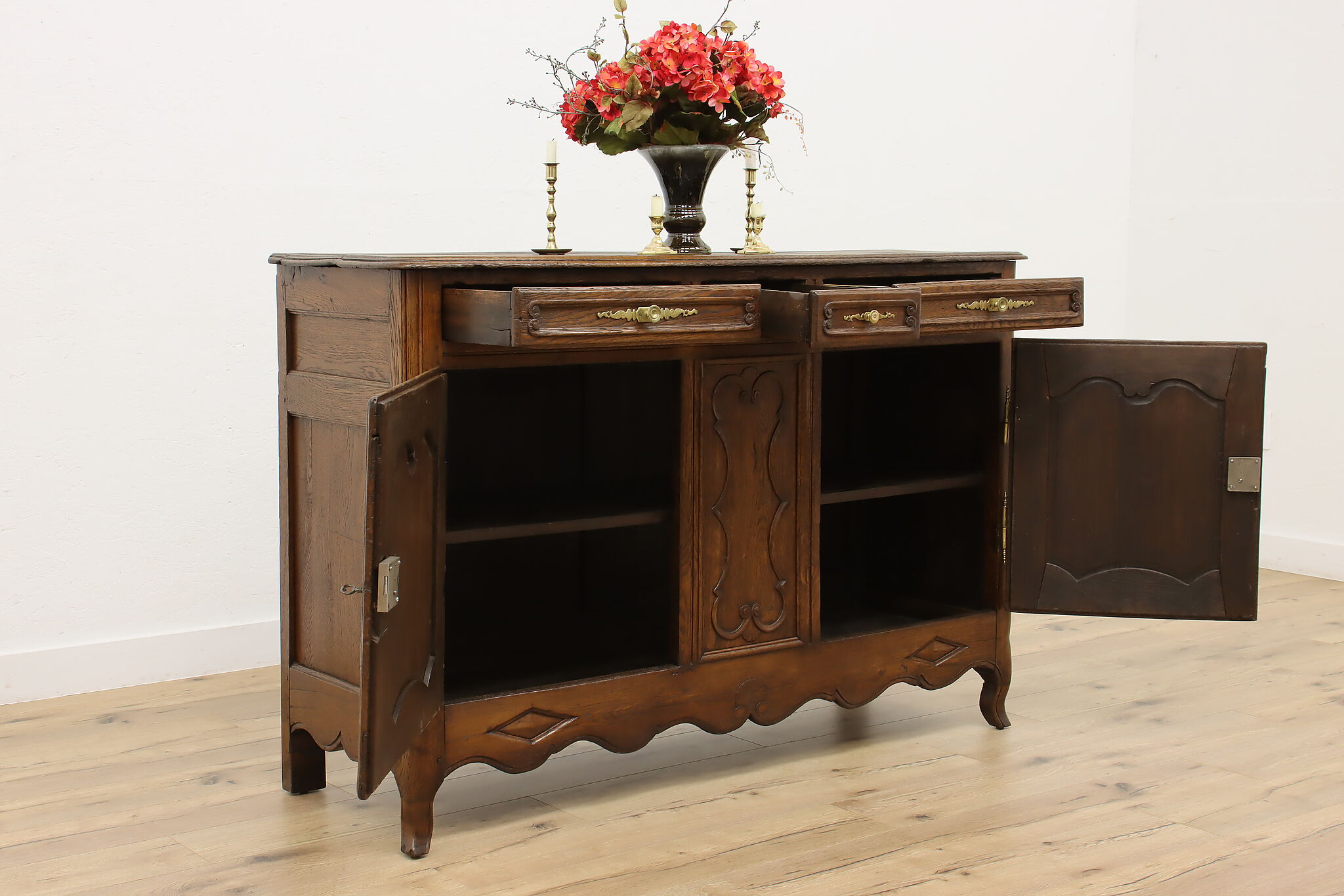 French country discount bar cabinet