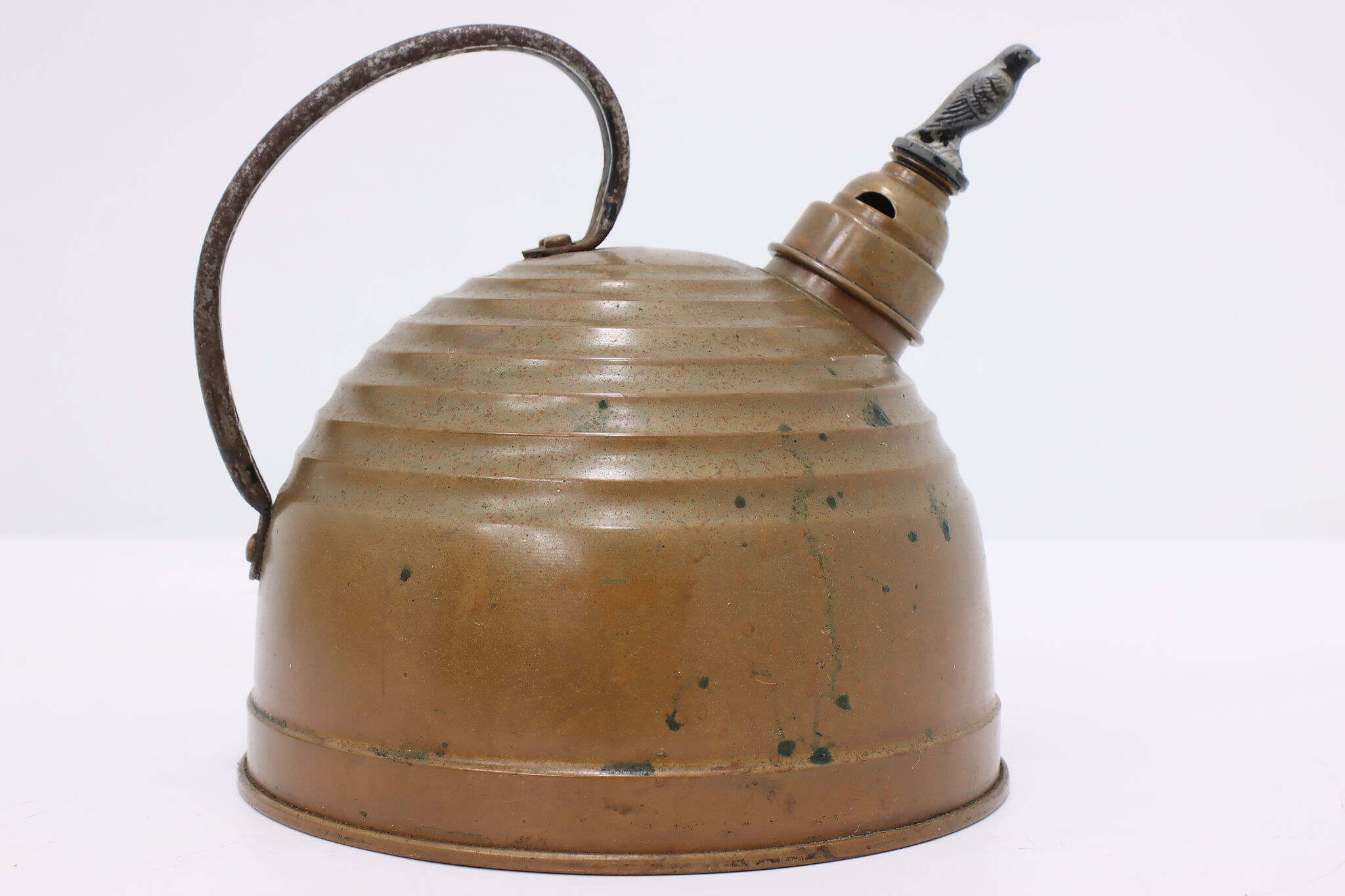 Farmhouse Antique Copper Large Tea Kettle or Pot #46277