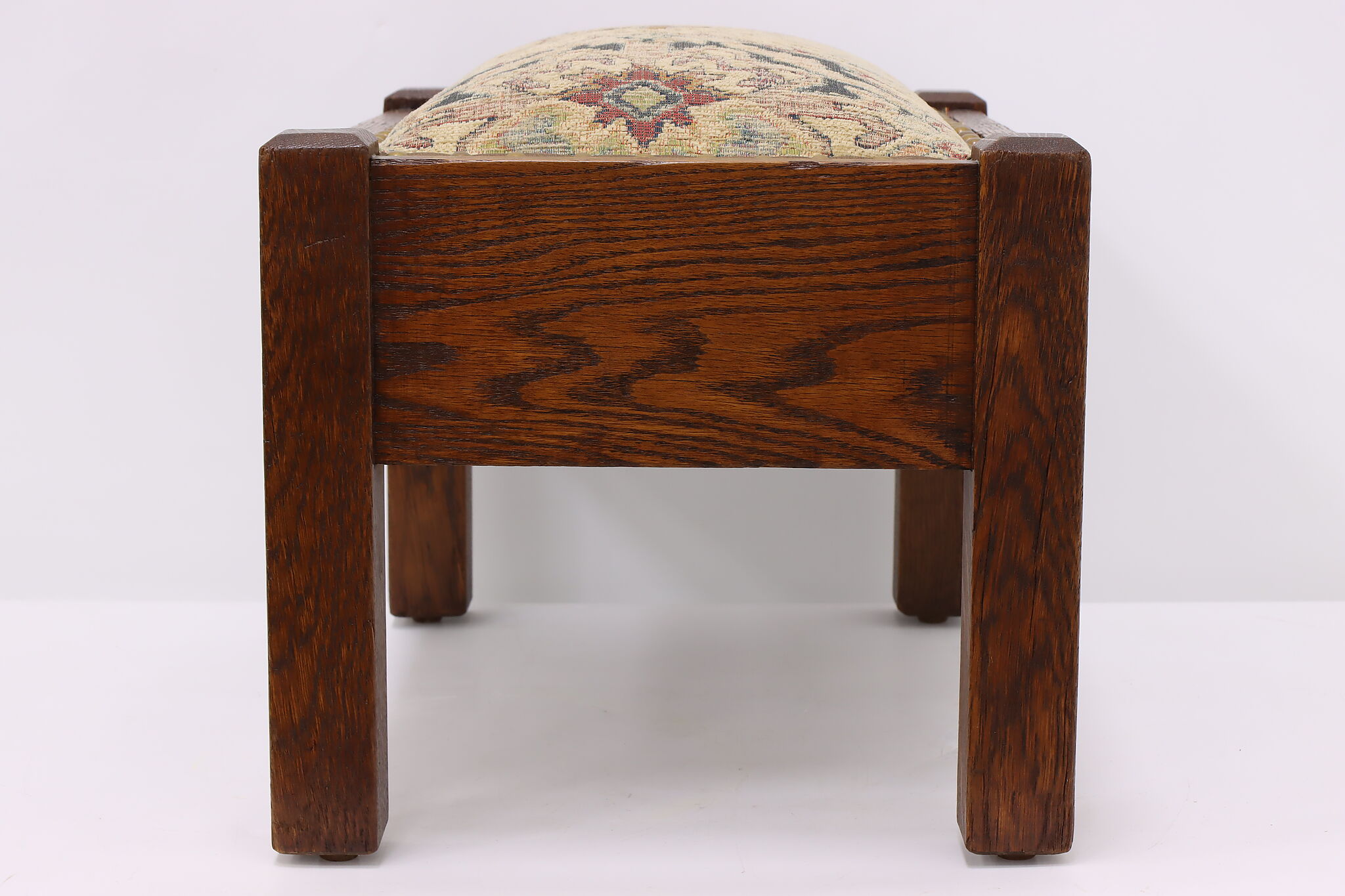 Craft Footstool Mission Oak Arts & Crafts Antique Craftsman Footstool