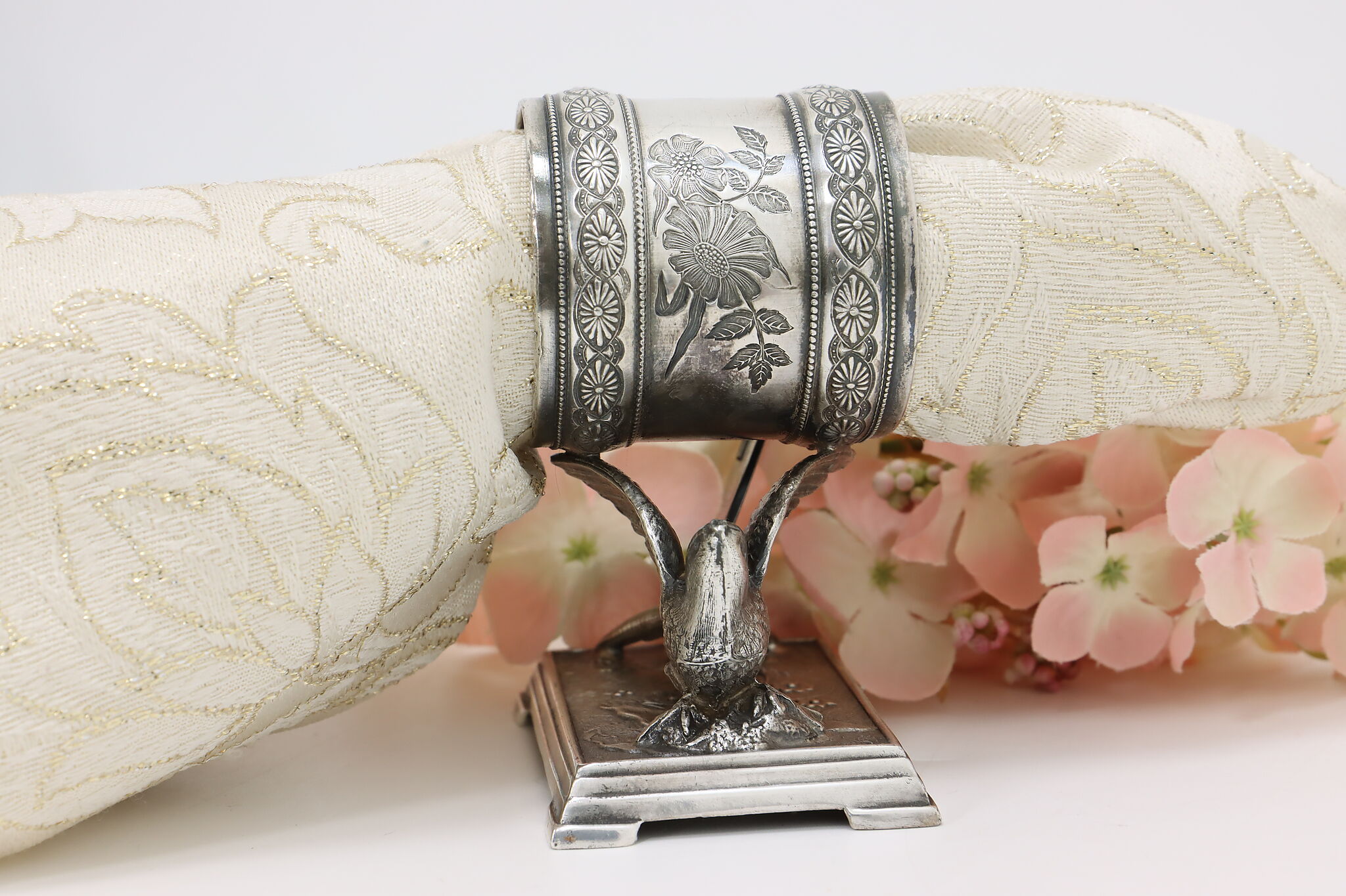 Victorian Antique Silverplate Napkin Ring Bird W Fan Derby victorian-antique-silverplate-napkin-ring-bird-w-fan-derby