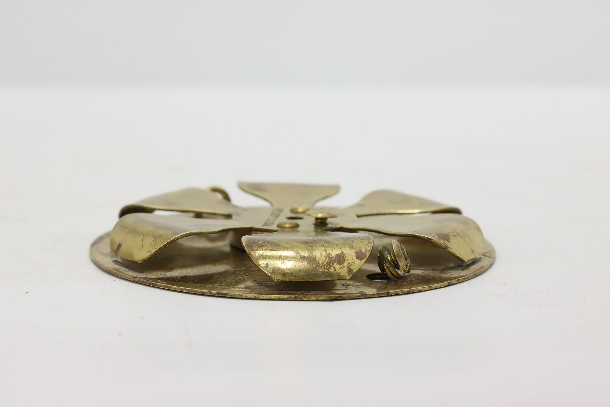 Butler Call Button Brass Antique Butler Button or Floor Switch