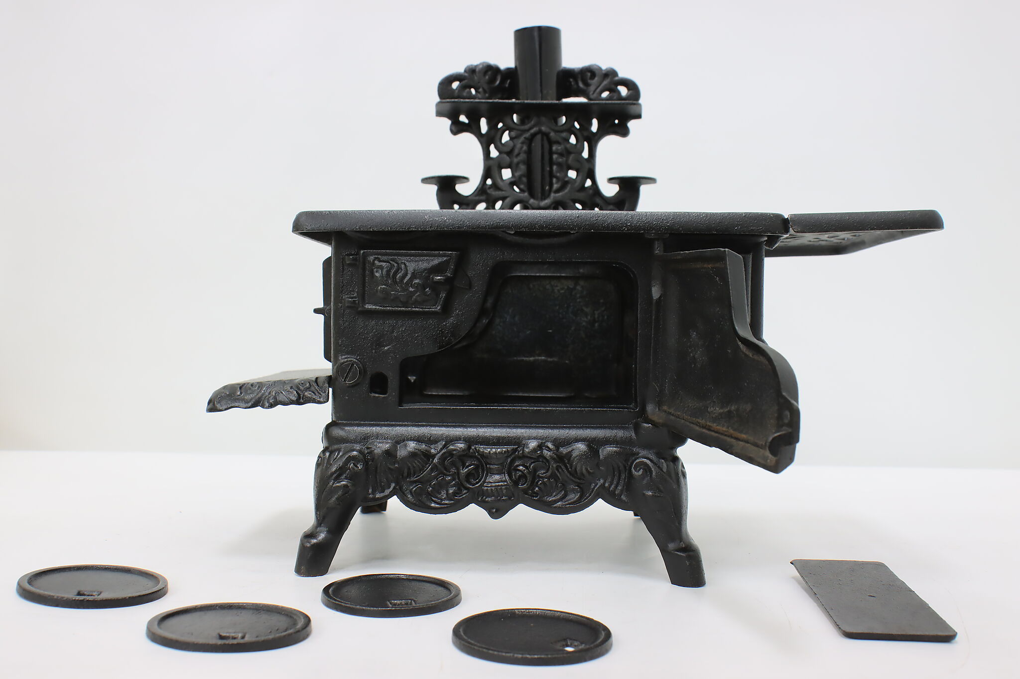 Vintage Mini Cast Iron Stove