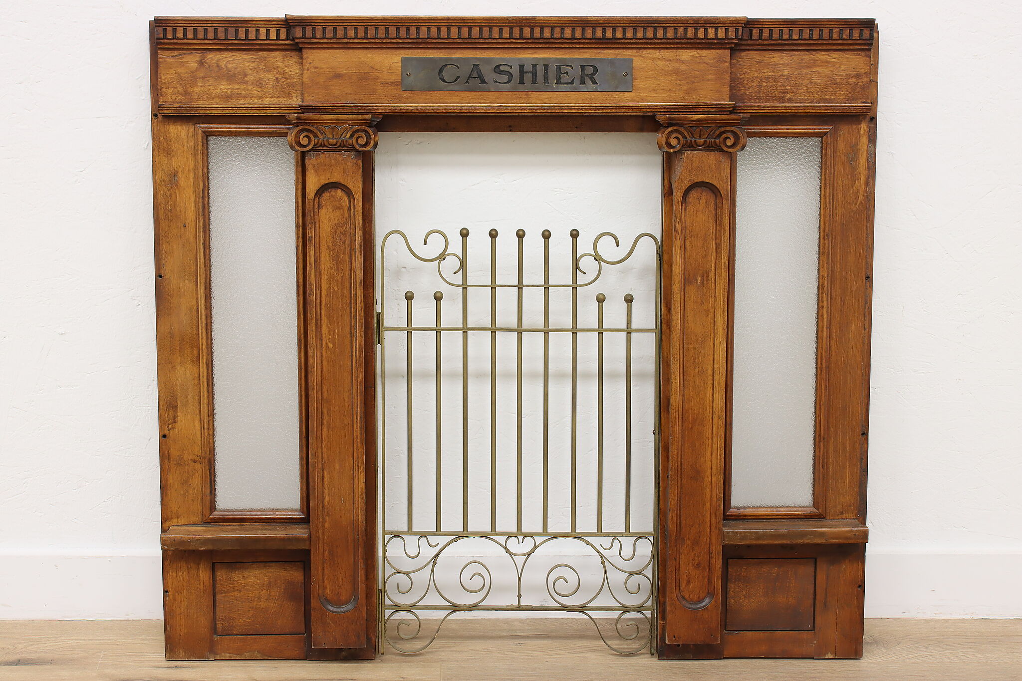 Bank Drawer Window Architectural Salvage Antique Cashier Bank Ticket Window