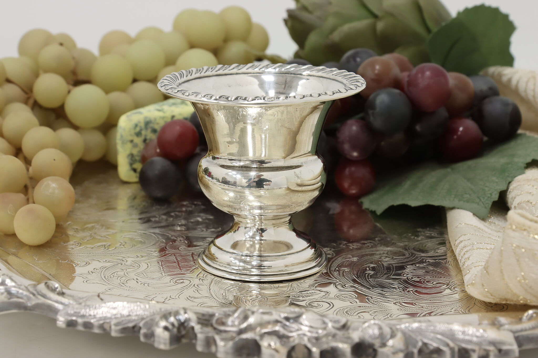 Victorian Toothpick Victorian Antique Sterling Silver Toothpick Holder or Cup