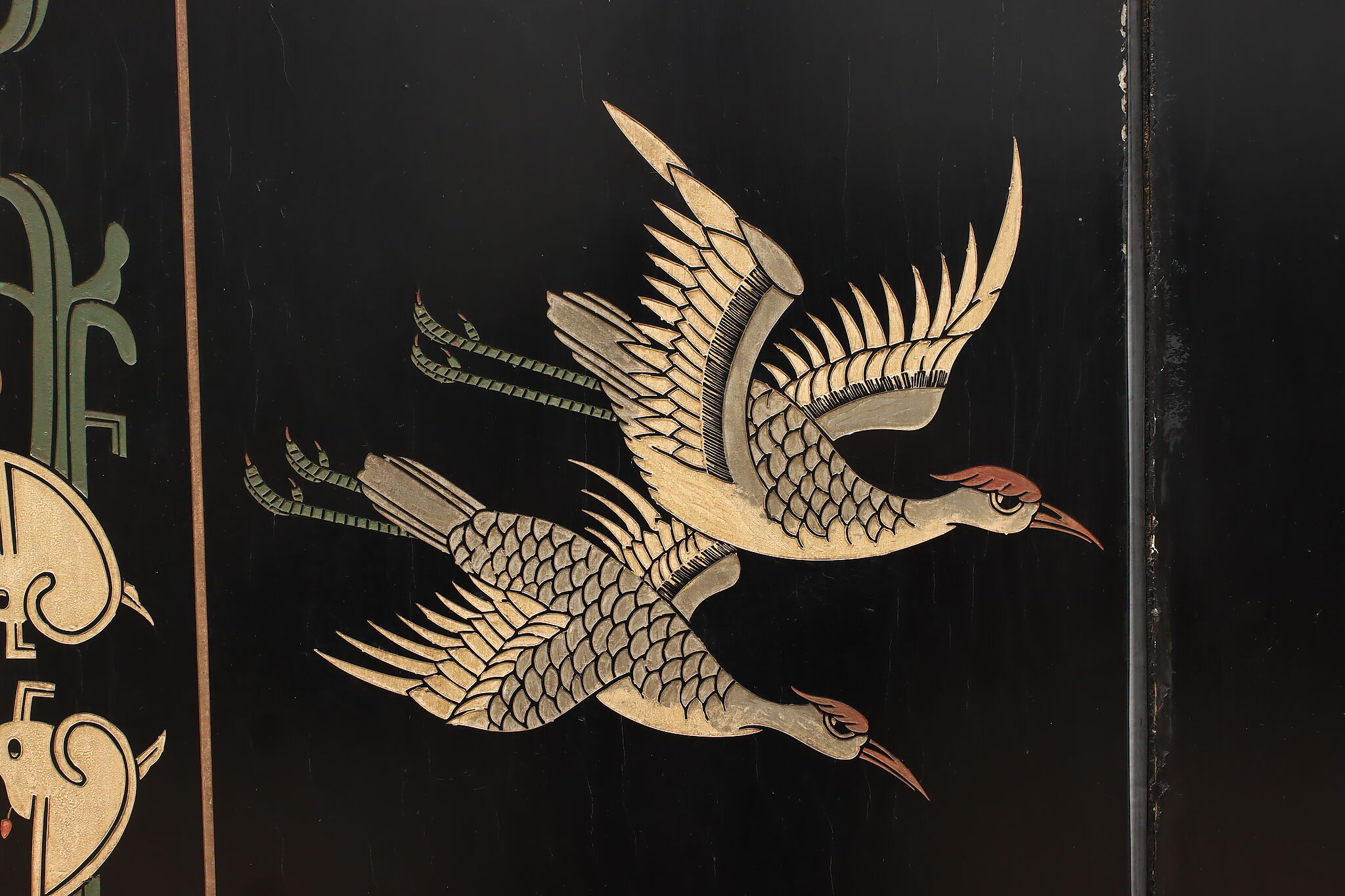 A Stunning Piece of Antique Chinese Wood Carved Panel 47cm X 20cm A Stunning Piece of Antique Chinese Wood Carved Panel 47cm X 20cm