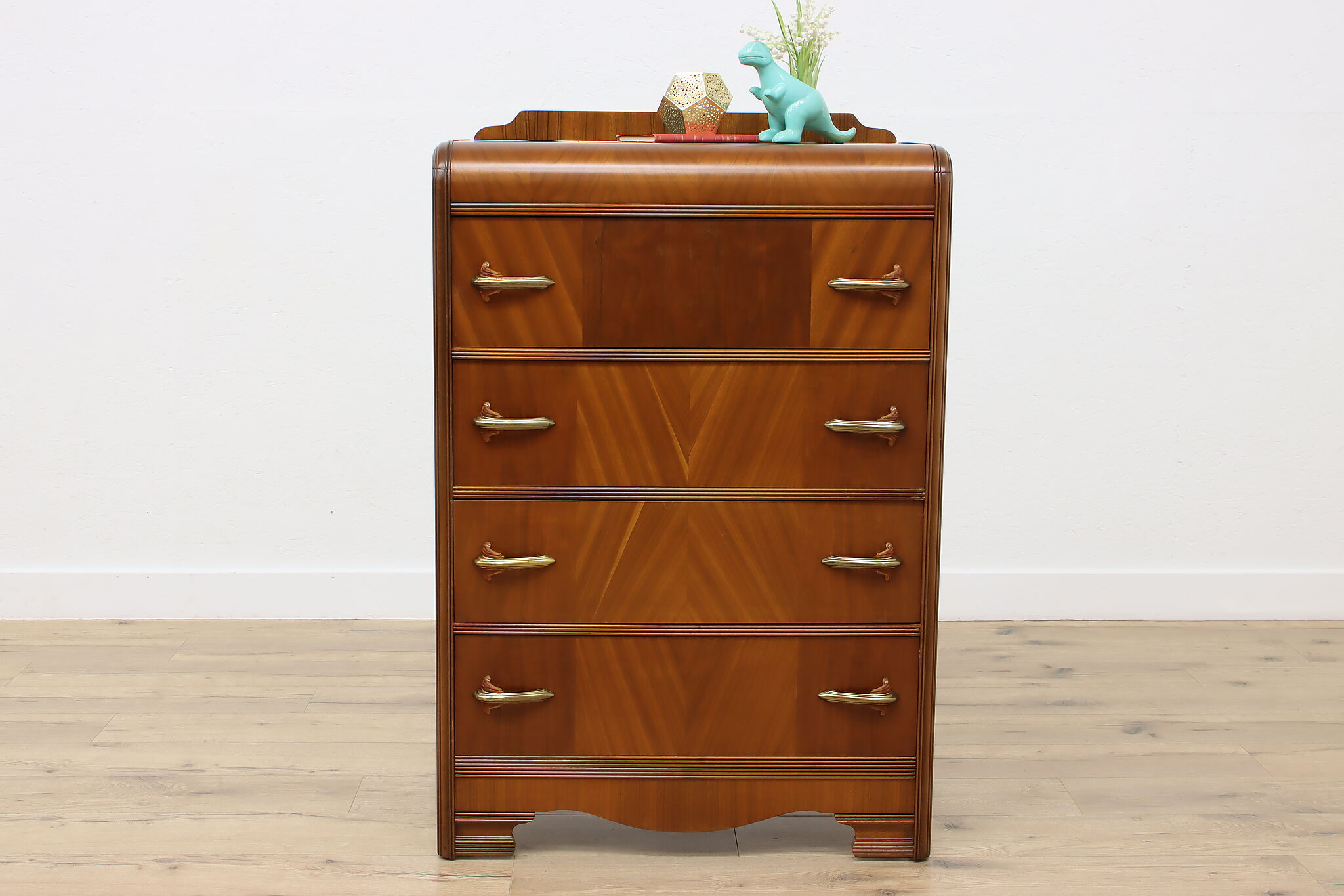 Vintage waterfall dresser sales