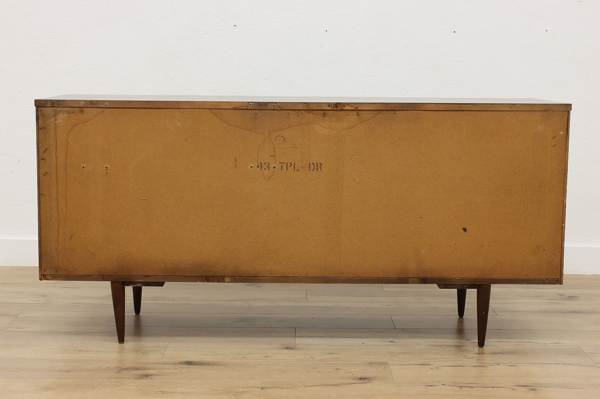 Midcentury Modern Vintage Walnut Dresser or Chest, Dixie Midcentury Modern Vintage Walnut Dresser or Chest, Dixie