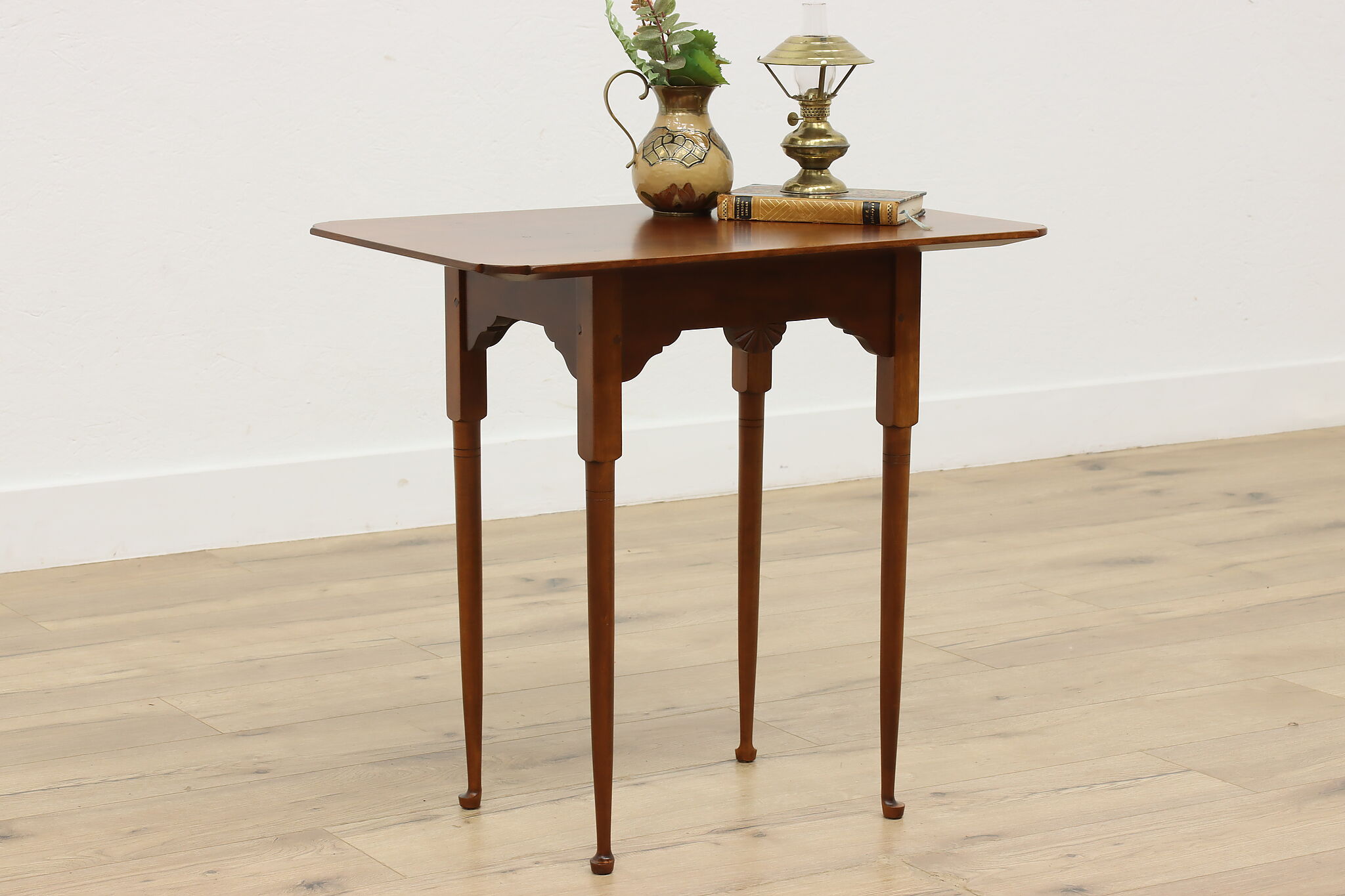 Colonial Vintage Cherry Side or End Table by Antiquity