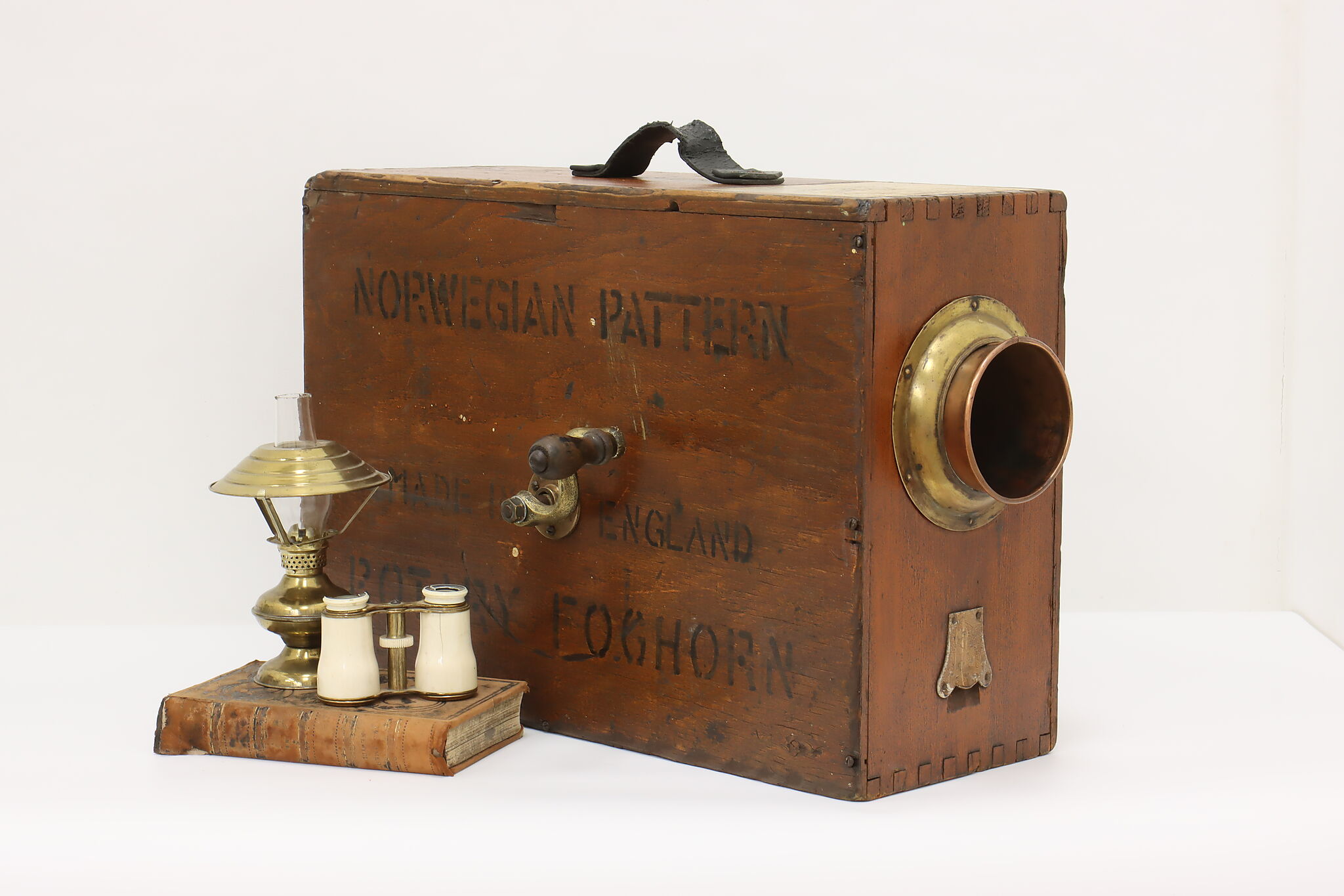 Nautical Antique Norwegian Pattern Foghorn England