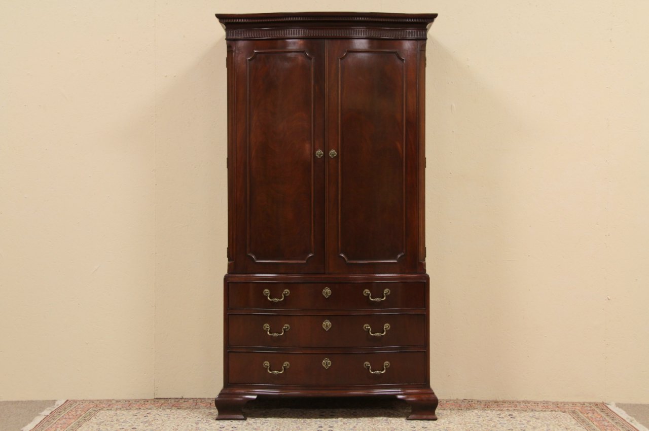 Baker Mahogany Armoire or Entertainment Center