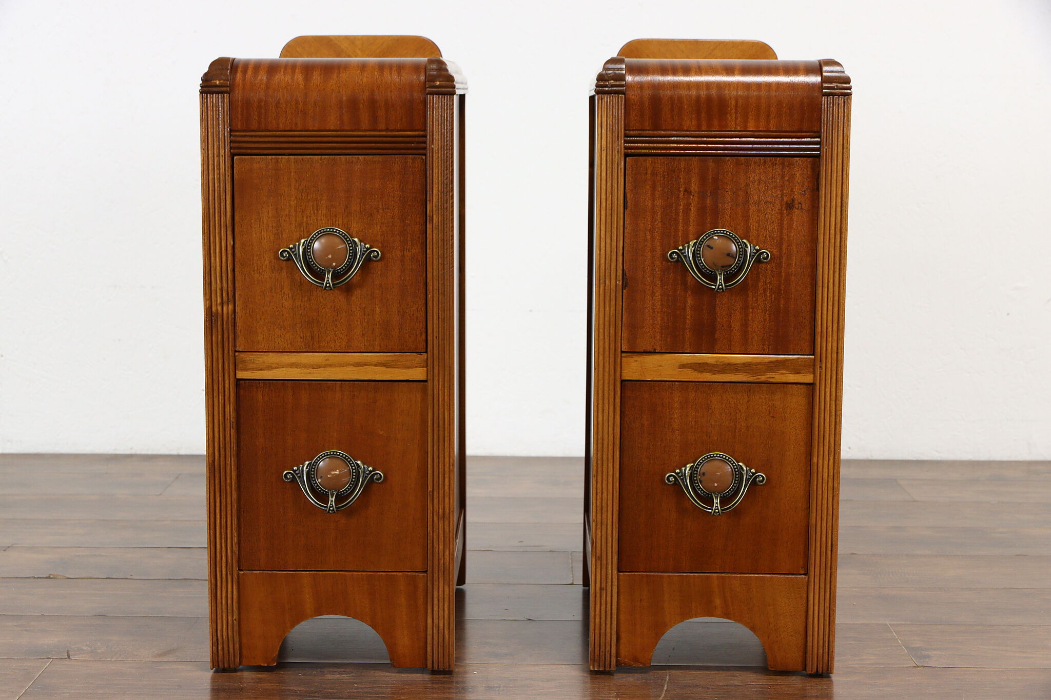 Vintage 5-Piece French Farmhouse Storage Cabinet Set