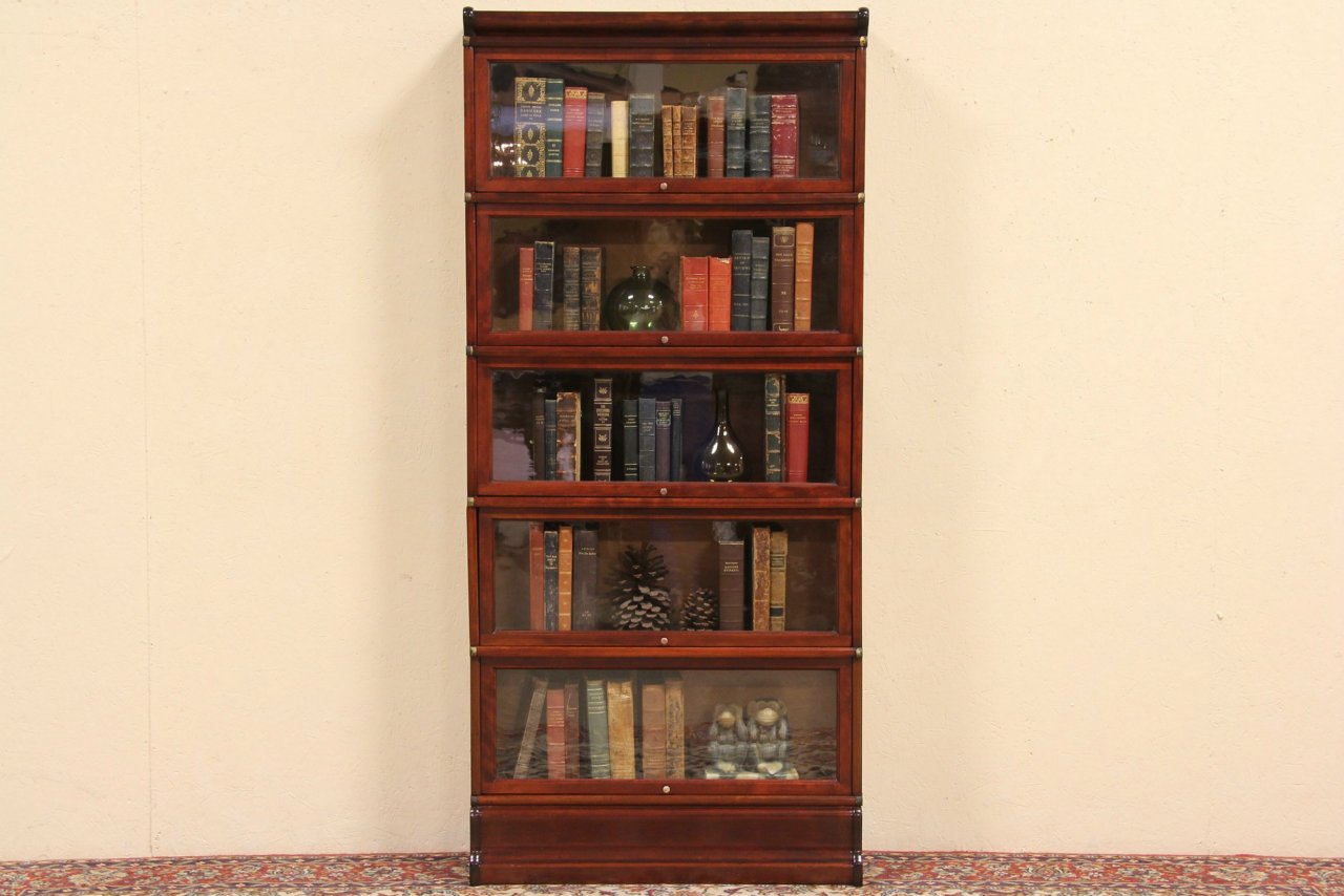 Globe Wernicke 5 Stack Lawyer Bookcase