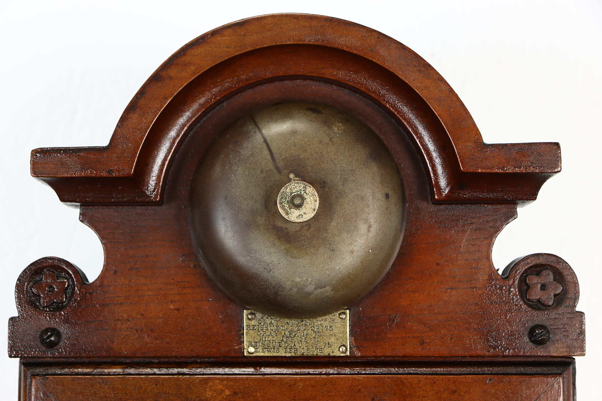 Victorian Antique Servant Butler Bell Call Box Western Electric Pat 1876