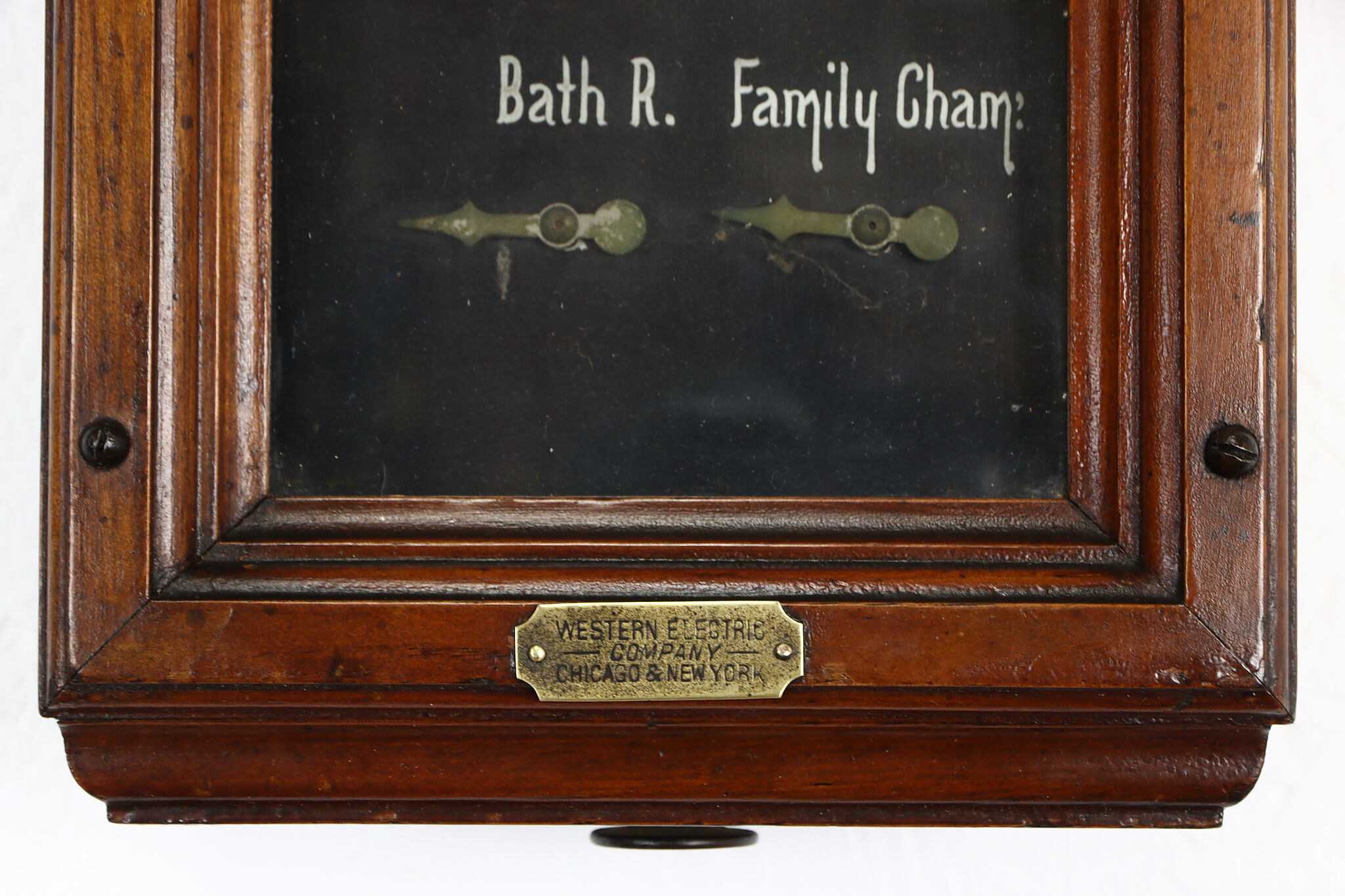 Butler Call Box Victorian Antique Servant Butler Bell Call Box Western Electric Pat 1876