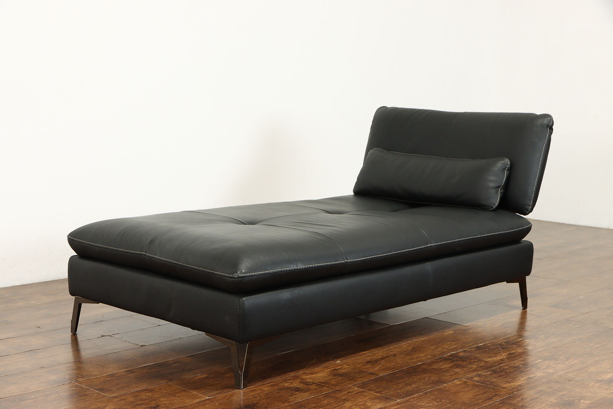 Roche Bobois Script Two Piece Leather Sectional