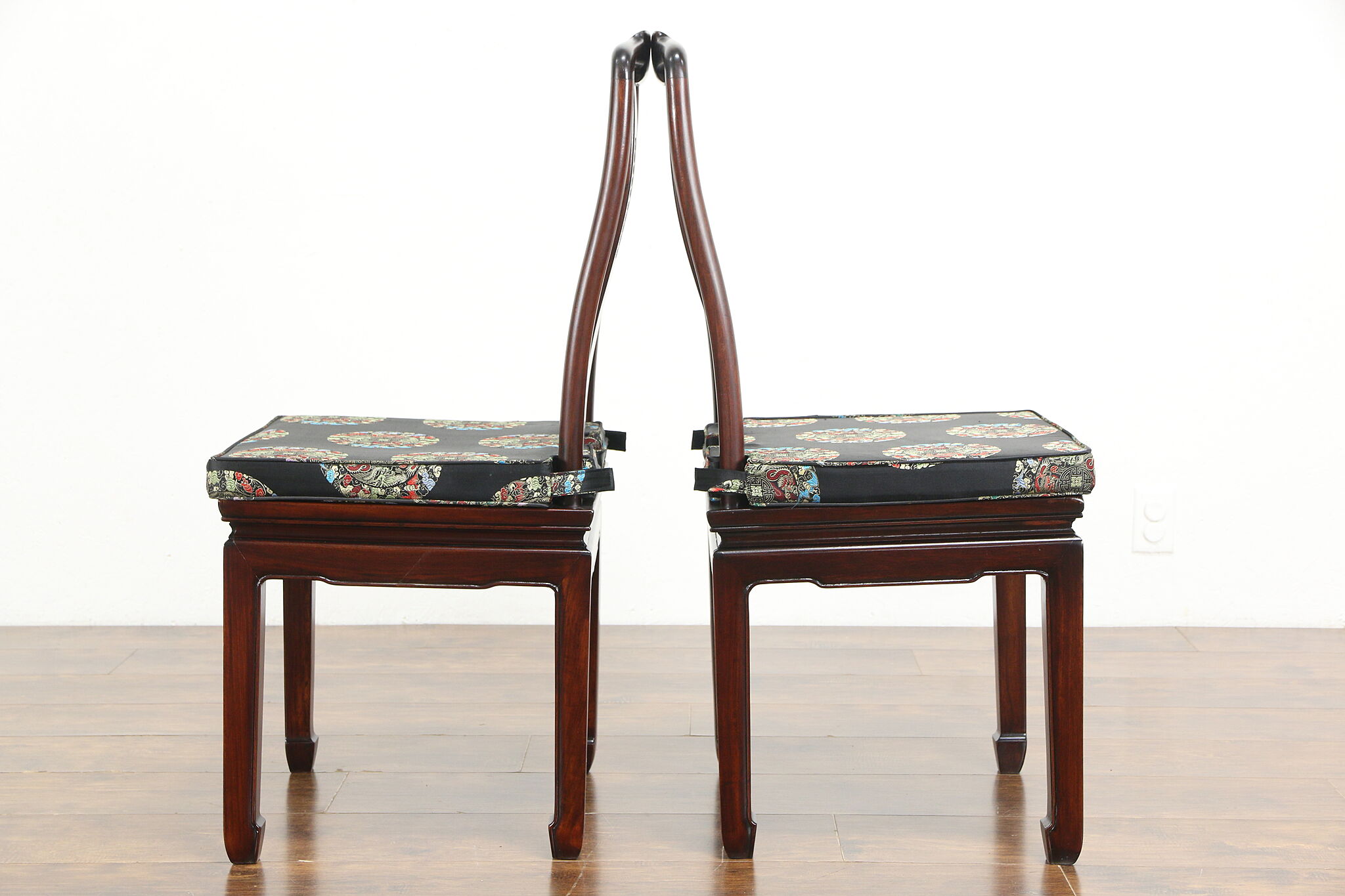 Chinese Rosewood Chair Cushions