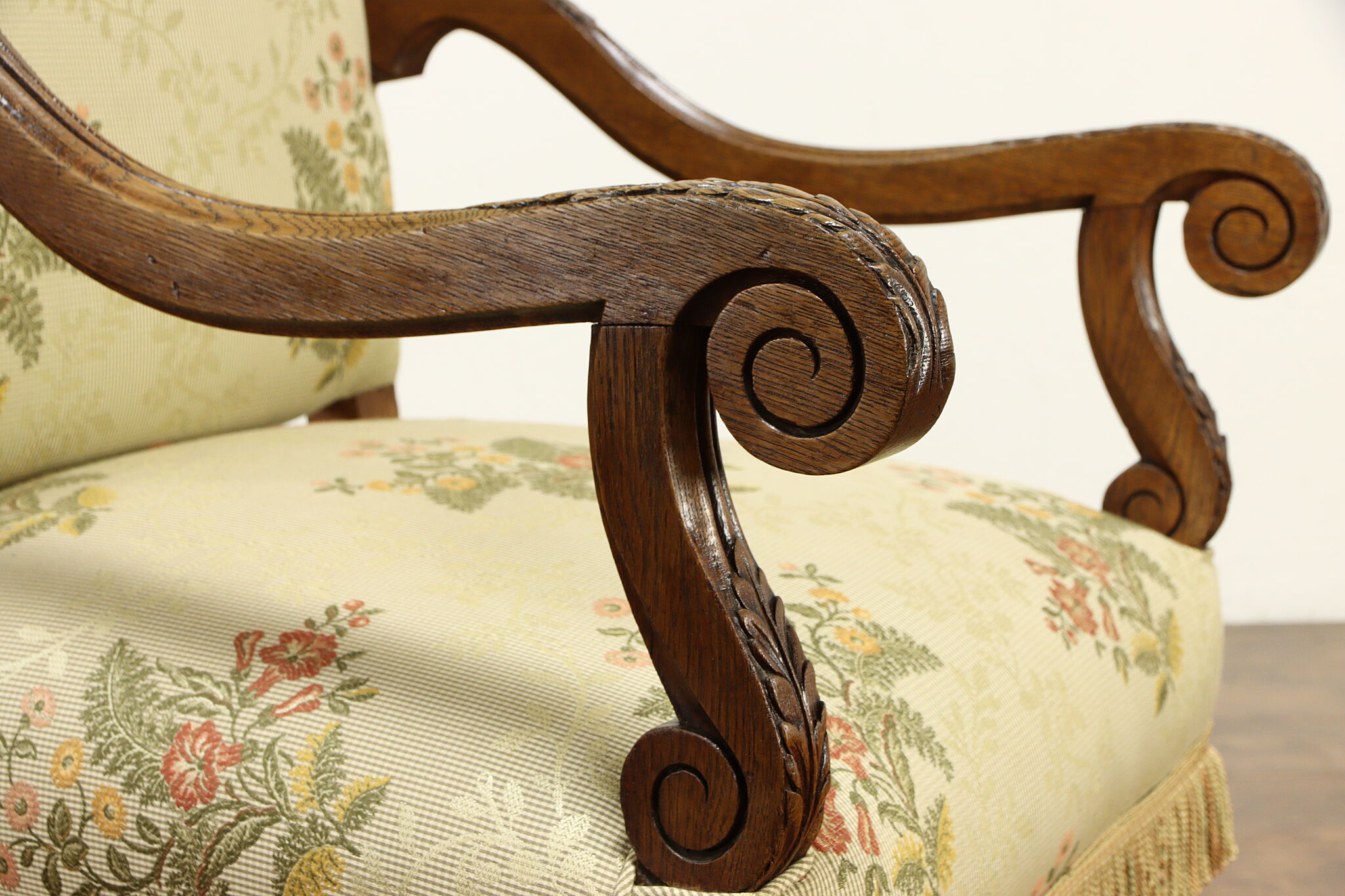 Pair of armchairs with their original tapestry Stamped by François