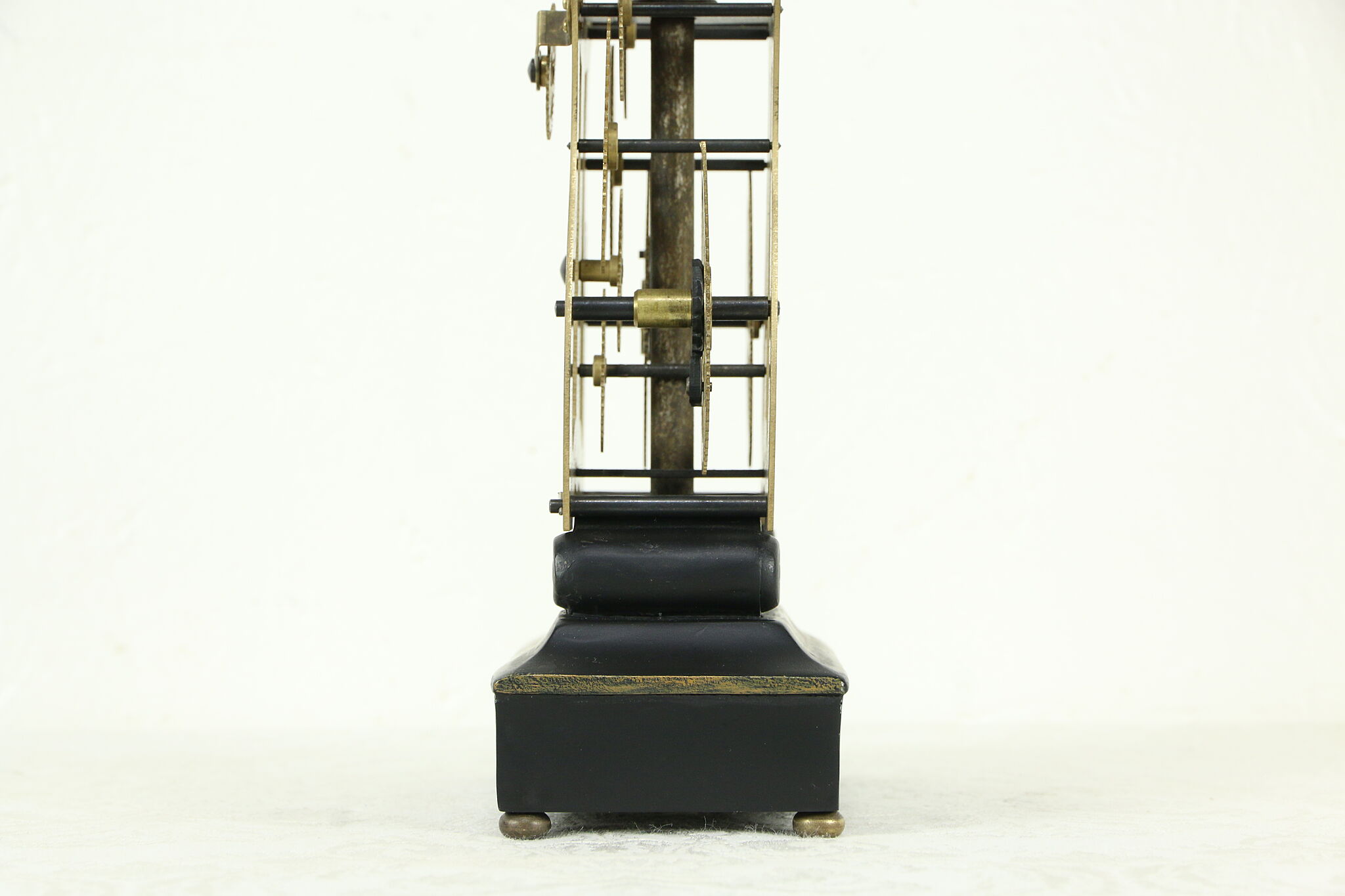 Da Vinci Anchiano Timeworks Brass Museum Clock, Quartz Movement