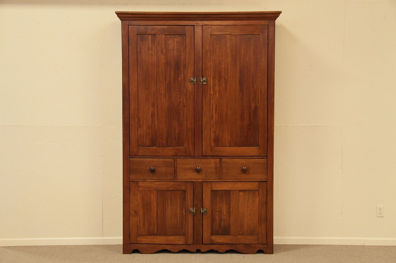 Country Victorian Cupboard or Linen Press