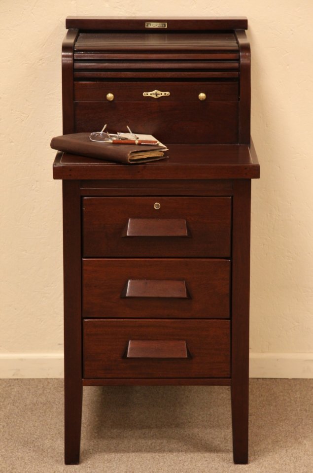 Doctor's Antique Rolltop McCaskey File