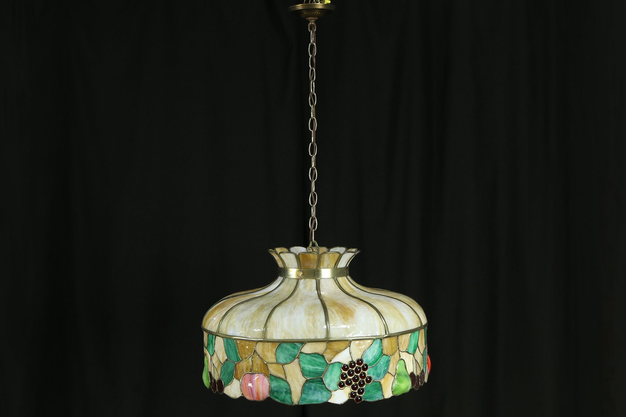 stained glass ceiling light fixtures