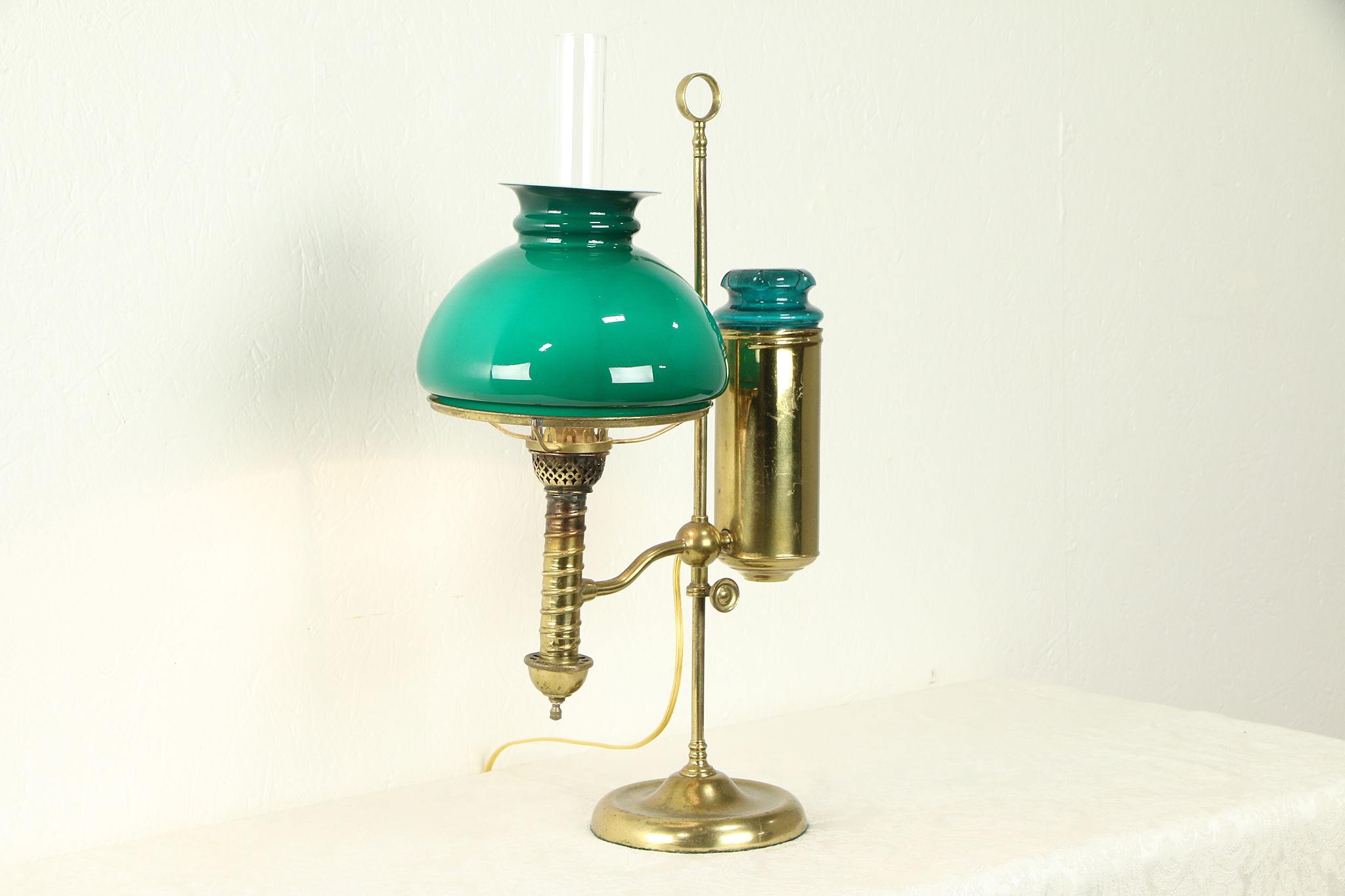Vintage shop student lamp