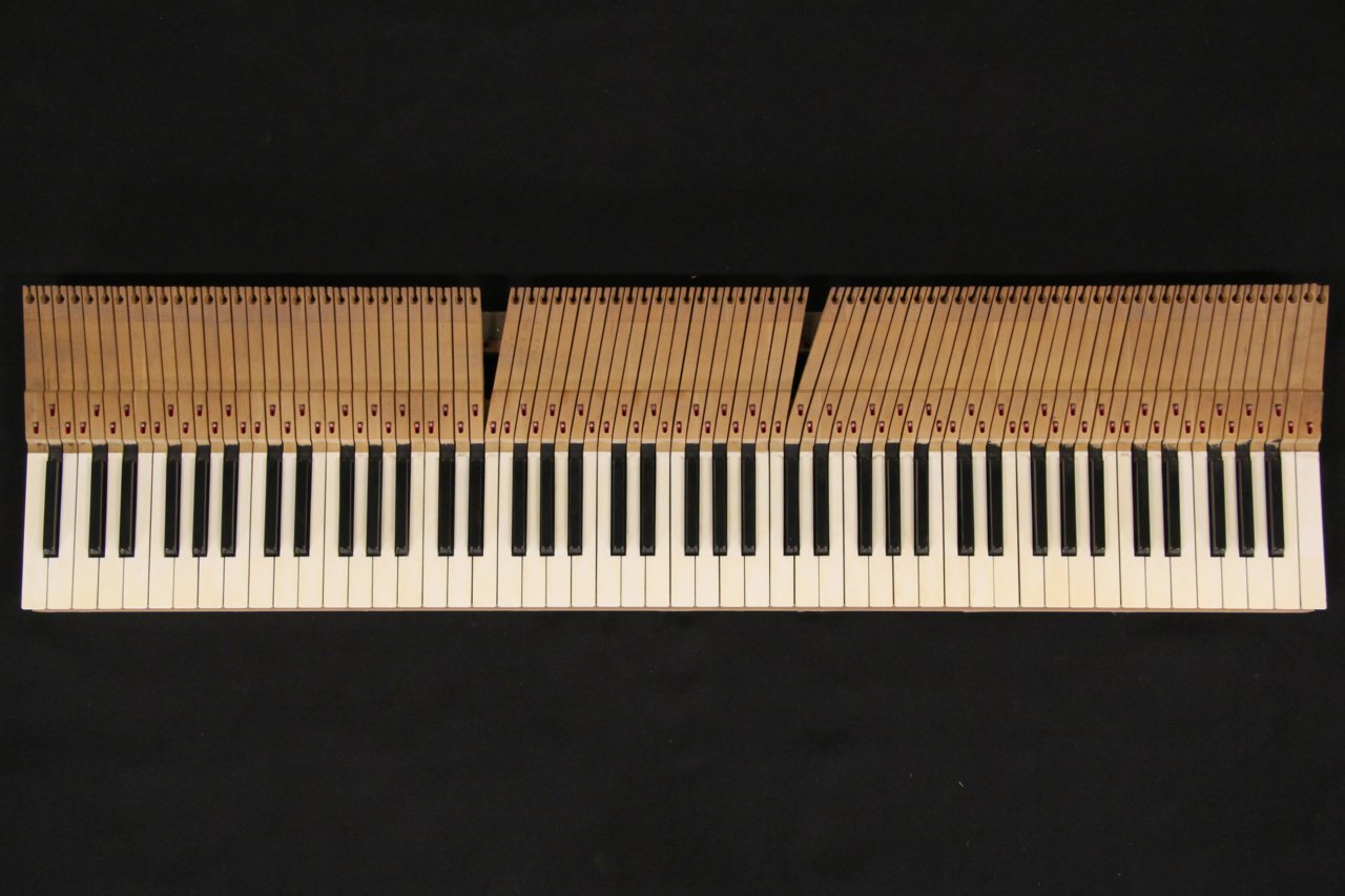 Set of Ivory Ebony Piano Keys 88 Keys